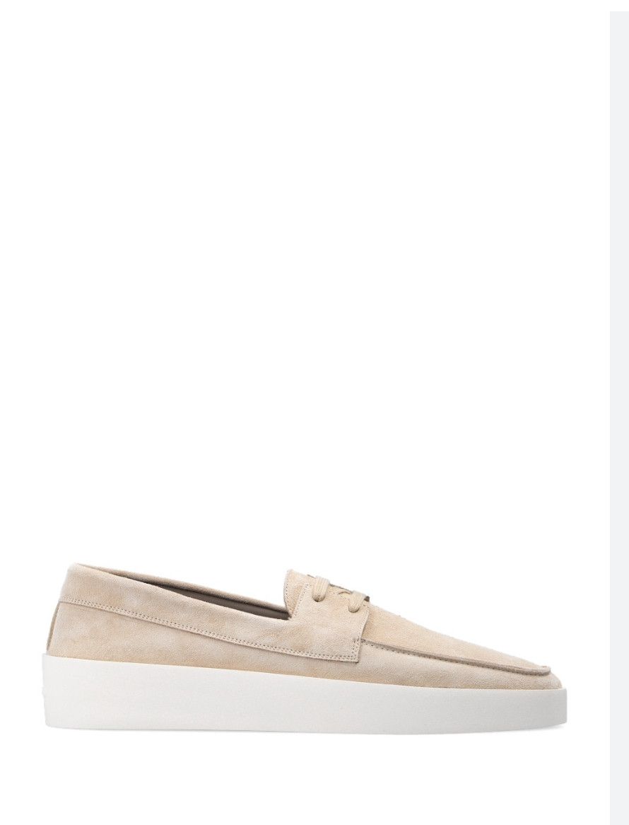 Fear of God boat sneaker sand Size US 11 / EU 44 - 1 Thumbnail