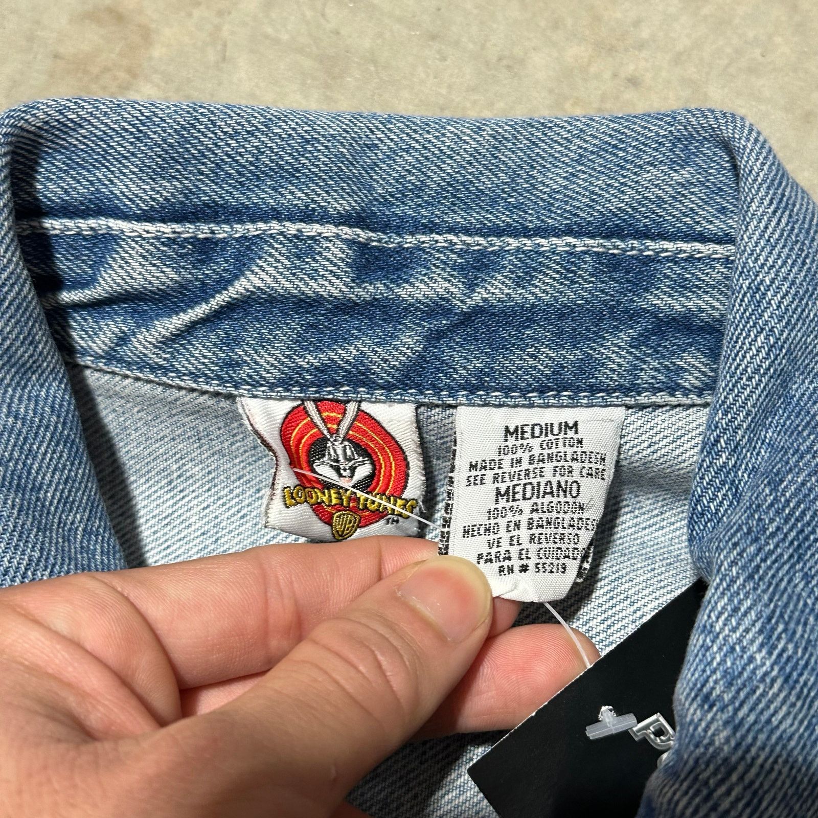 Other Vintage Y2K Tweety Jean Jacket size Medium in Woman’s Size M / US 6-8 / IT 42-44 - 3 Thumbnail
