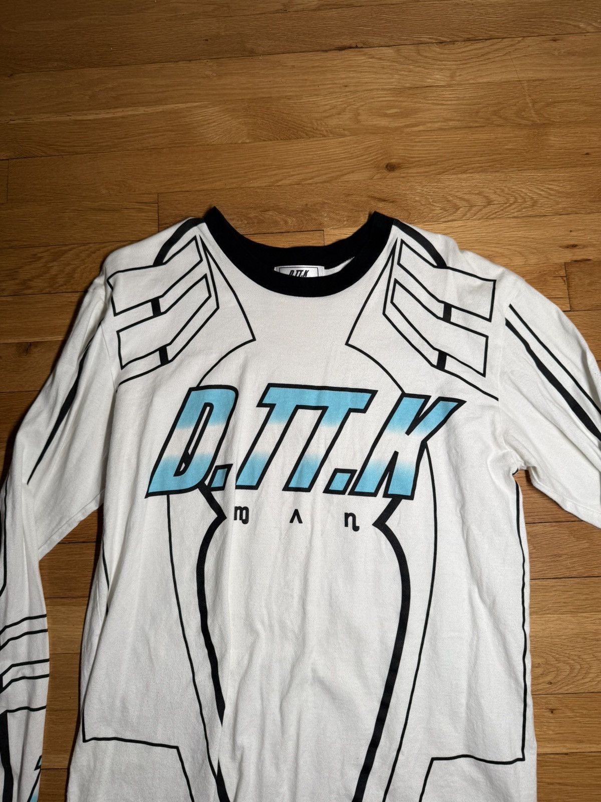 D.TT.K D.TT.K Detto K Cyber Tech Long Sleeve Shirt DTTK Size US L / EU 52-54 / 3 - 3 Thumbnail
