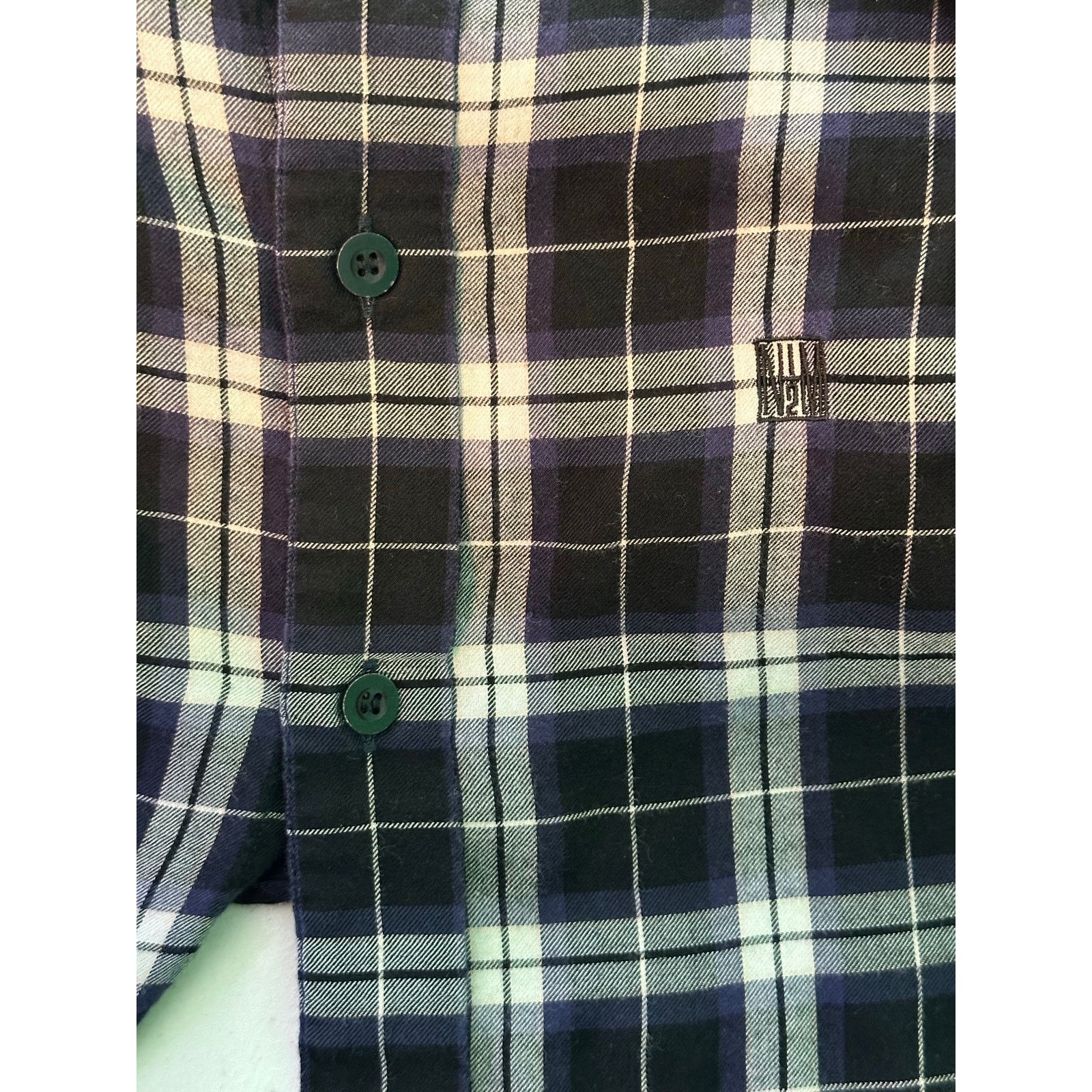 N.Hoolywood N. Hoolywood plaid long sleeves flannel shirt size 36 Size US S / EU 44-46 / 1 - 6 Thumbnail