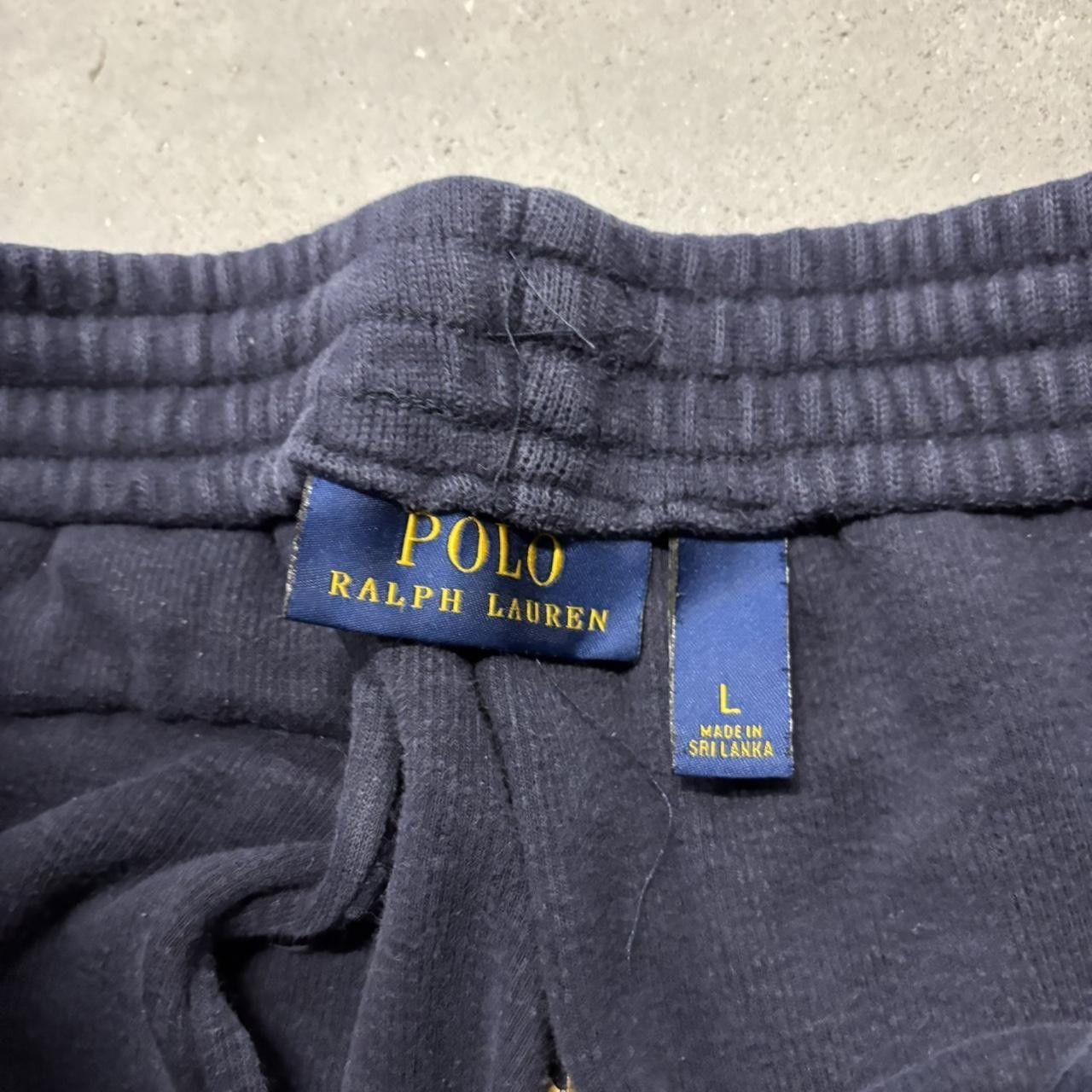 Polo Ralph Lauren × Vintage Crazy Vintage Y2K/2000s Baggy Navy Blue Polo Ralph Lauren Skater Essential Sweatpants! Size US 32 / EU 48 - 7 Thumbnail