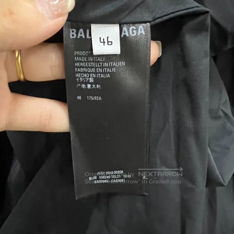 Balenciaga Balenciaga Fully Printed Logo Collar Down Jacket Size US S / EU 44-46 / 1 - 5 Thumbnail
