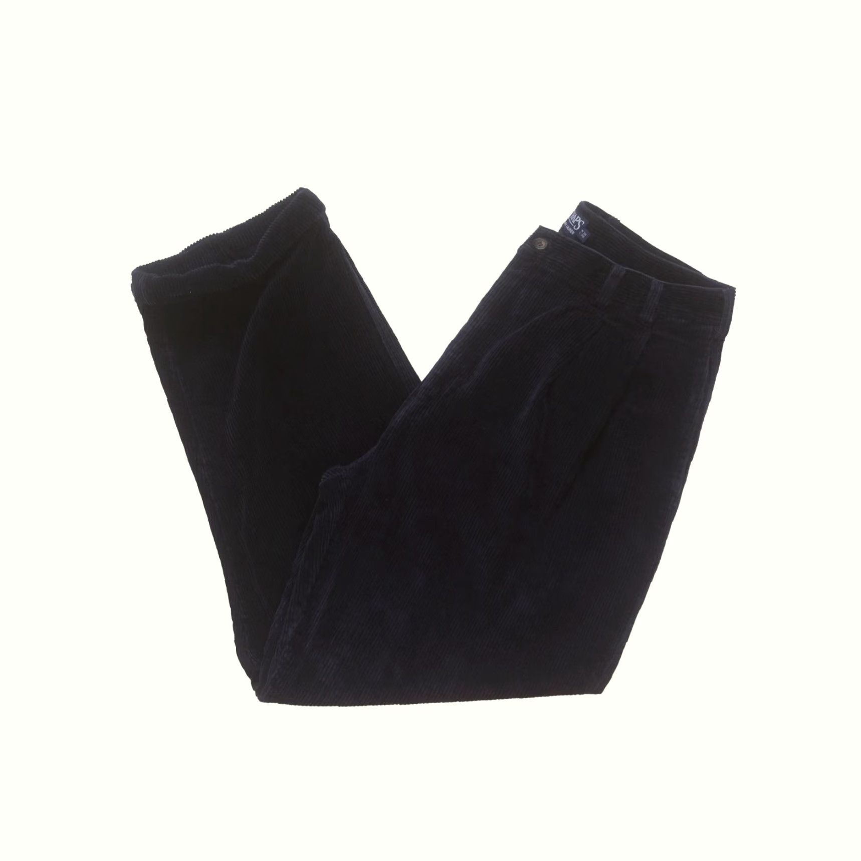 Ralph Lauren VINTAGE CHAPS RALPH LAUREN PANTS CORDUROY 100% COTTON Y2K 90s PLEATED JEANS SZ 36x30 Mens Regular Straight Blue Size US 36 / EU 52 - 2 Thumbnail