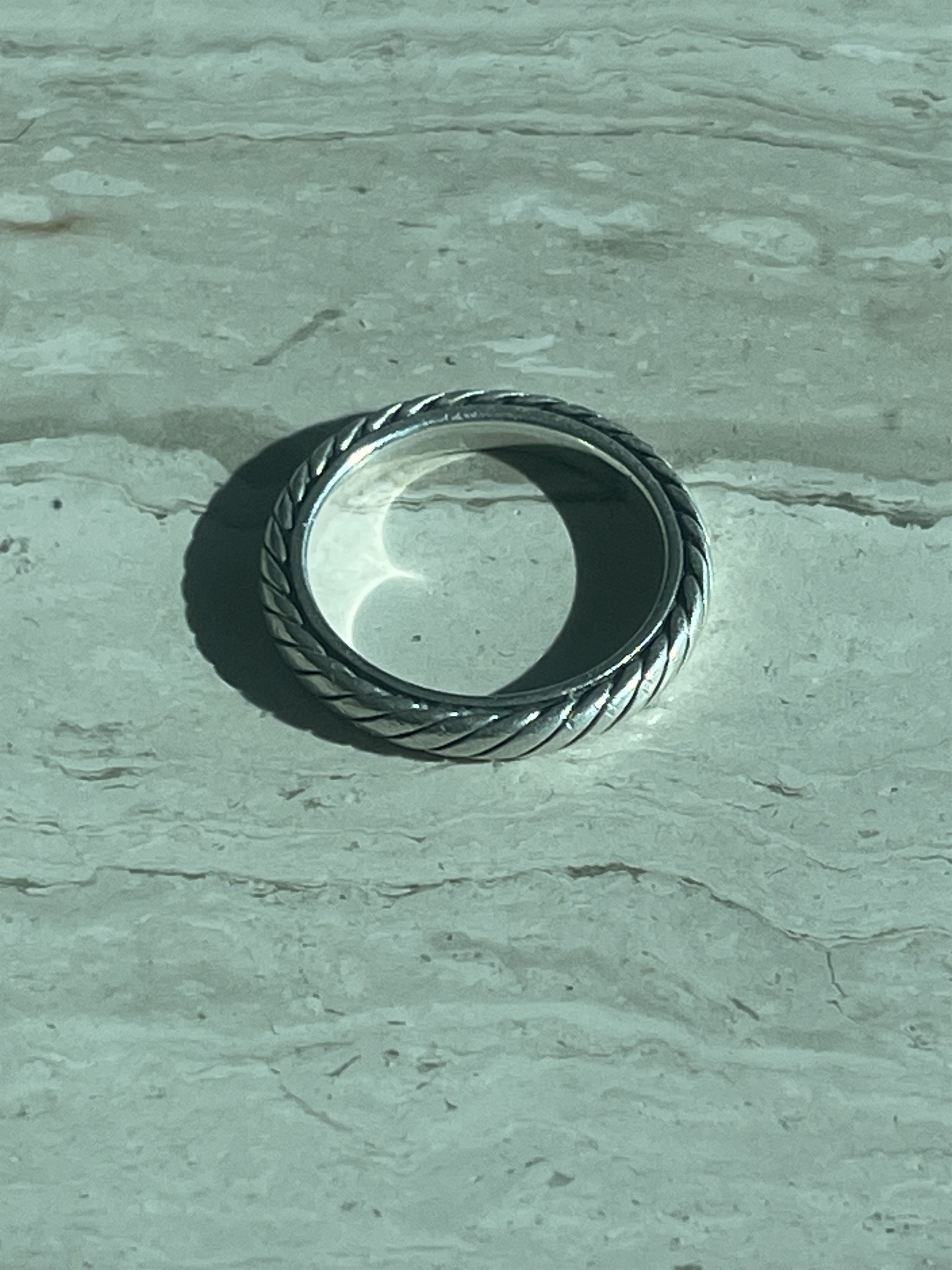 David Yurman David Yurman Cable Band Silver Size ONE SIZE - 1 Thumbnail