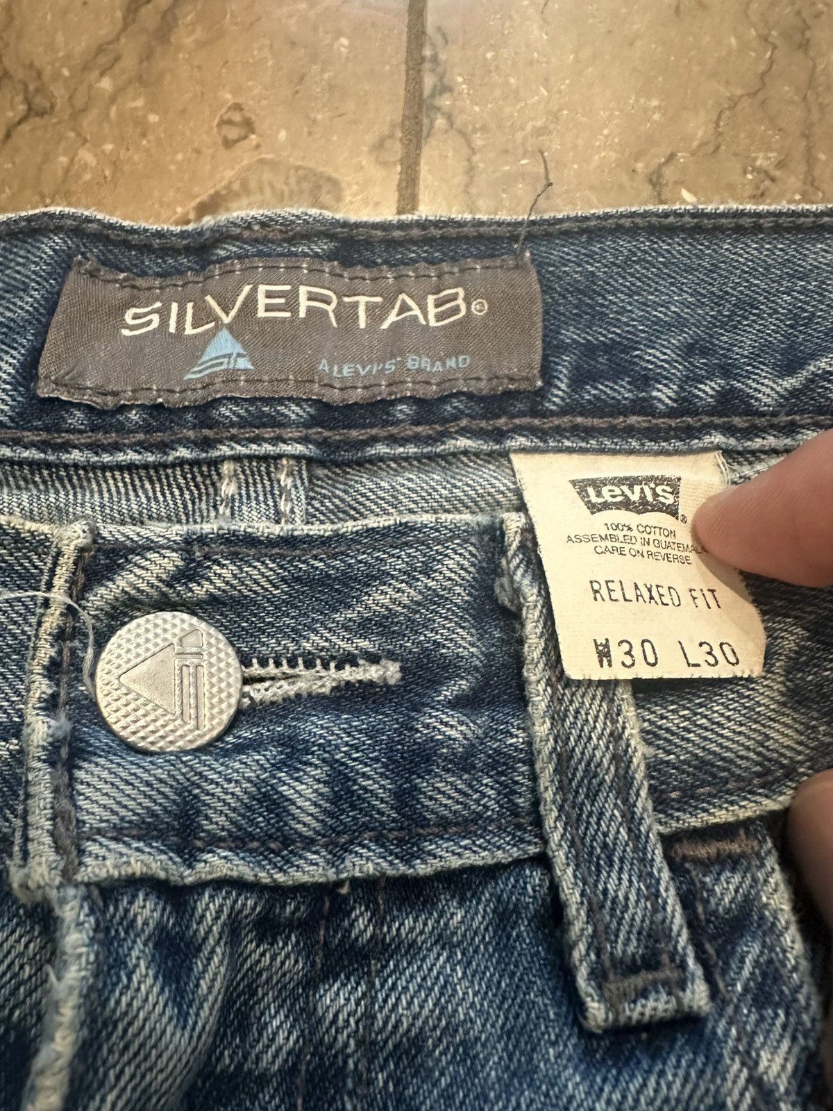 Levi's Levi’s SilverTab Relaxed Fit JeansSize 30x30 Size US 30 / EU 46 - 2 Thumbnail