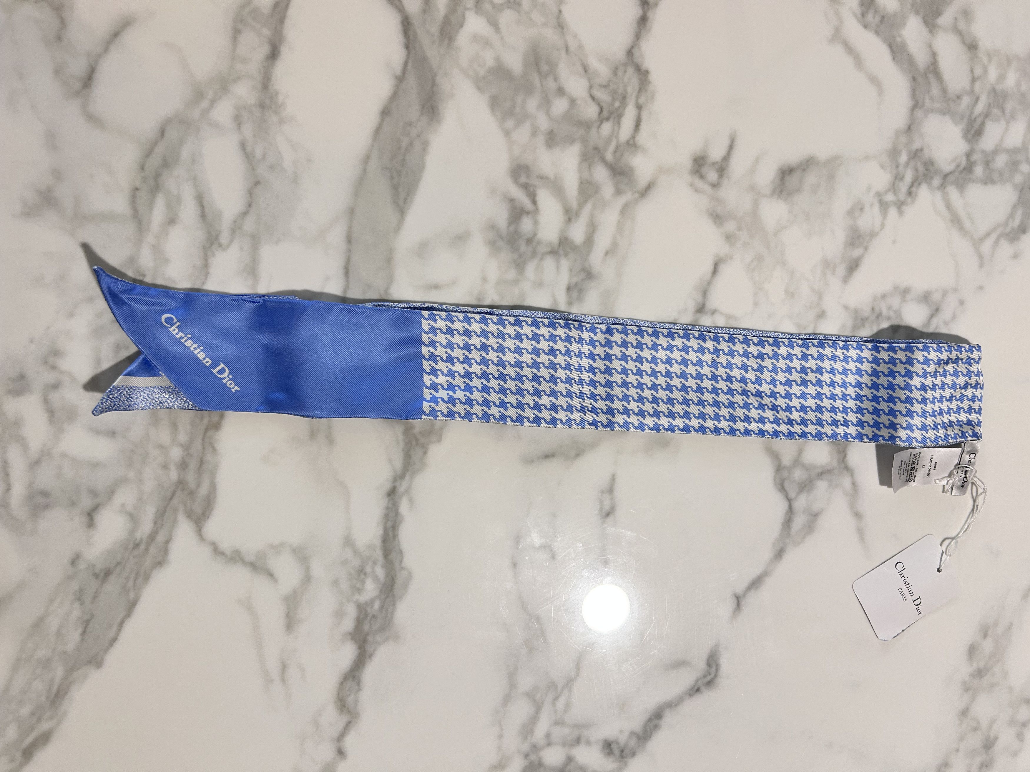 Dior Bleu montaigne bande Size ONE SIZE - 1 Thumbnail