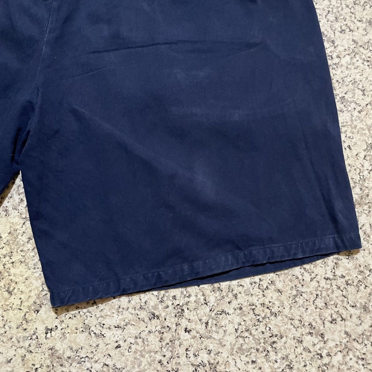 Givenchy Vintage Givenchy Activewear Pleated Chino Shorts Navy Blue Size US 36 / EU 52 - 16 Thumbnail