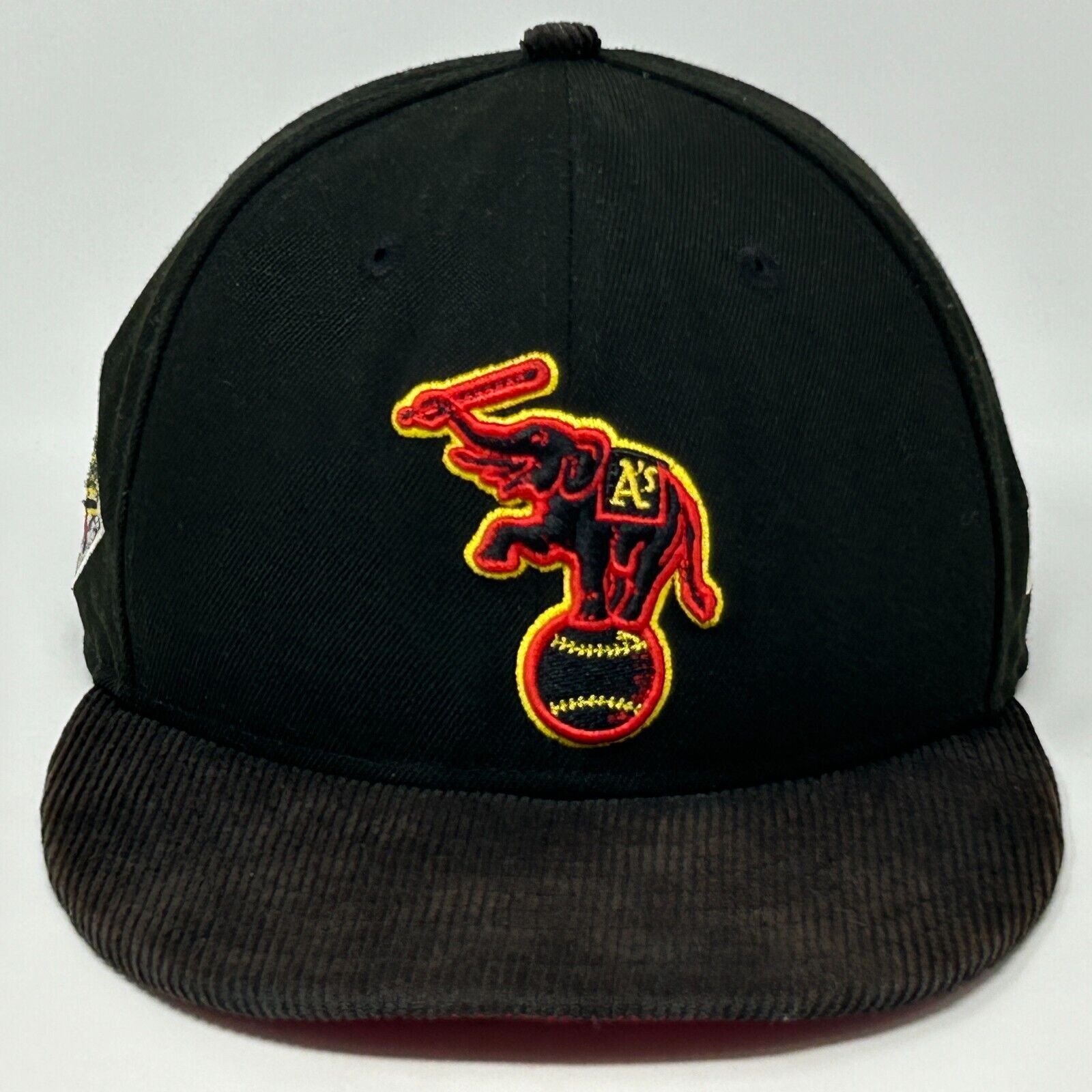 New Era Oakland Athletics As Hat Baseball Cap New Era Fitted 7 3/8 Size ONE SIZE - 11 Thumbnail