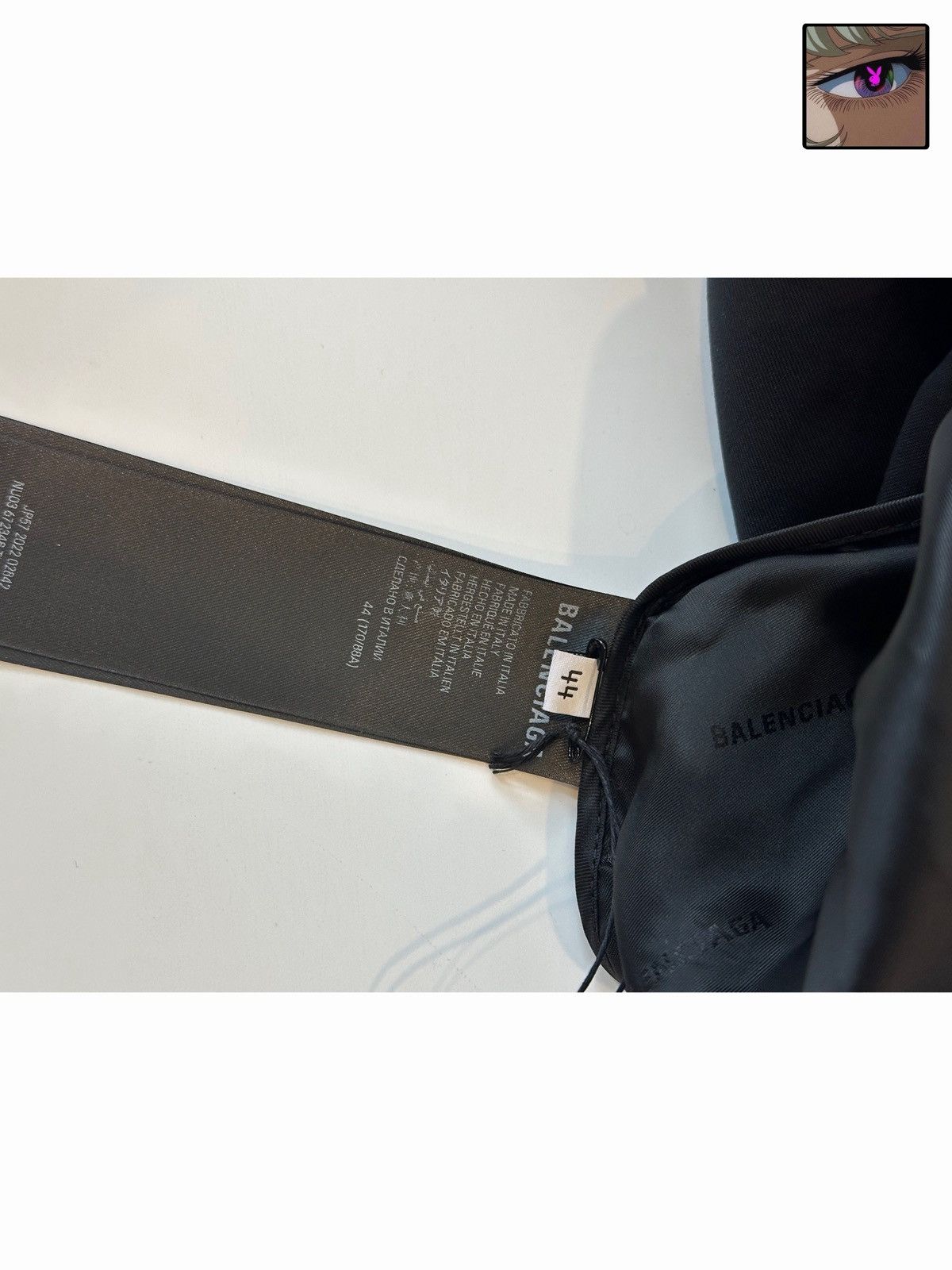 Balenciaga Balenciaga 21AW wool shirt Size 44R - 3 Thumbnail