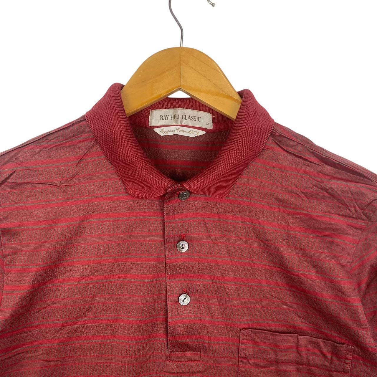 Vintage Vintage 90’ BAY HILL CLASSIC Egyptian Cotton Polo Tee Shirt Size US M / EU 48-50 / 2 - 6 Thumbnail