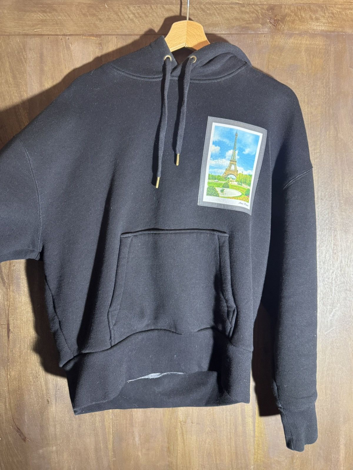 AMI XS oversized ami runway fw19 eiffel tour sweatshirt hoodie Size US XS / EU 42 / 0 - 7 Thumbnail