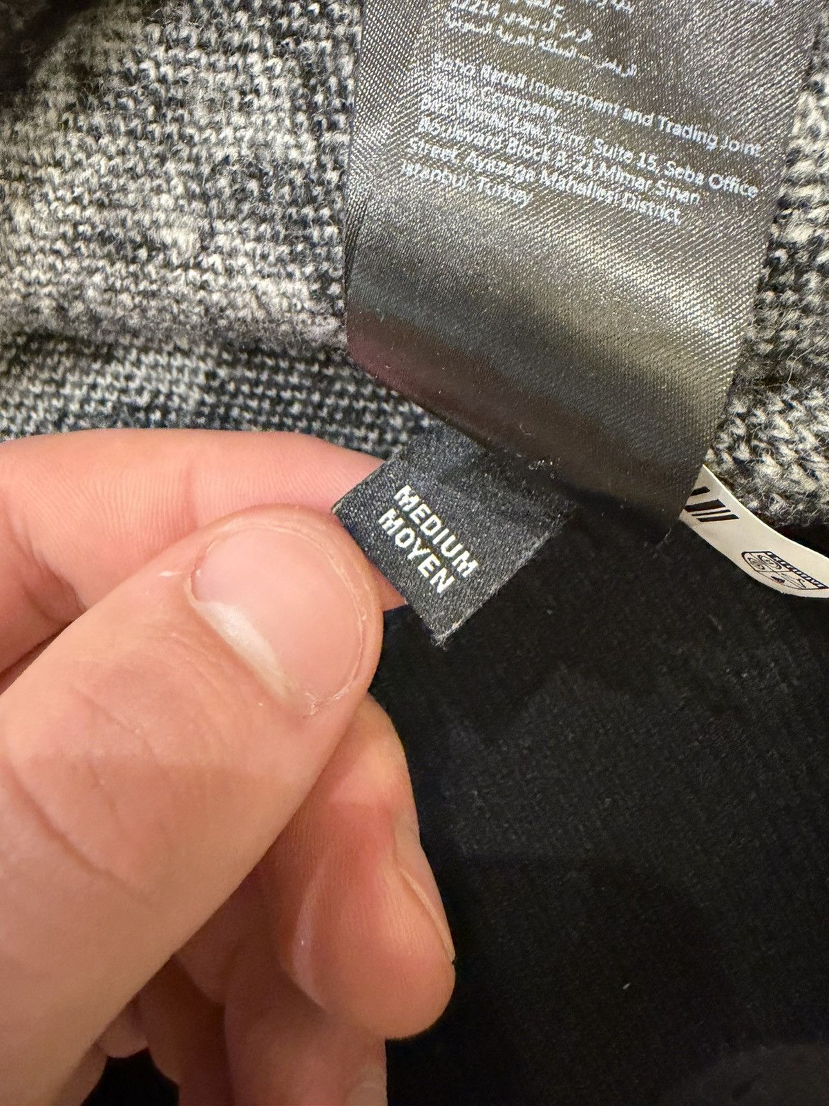 Amiri Amiri MA Monogram Knit Wool Zip Up Hoodie Size US M / EU 48-50 / 2 - 7 Thumbnail