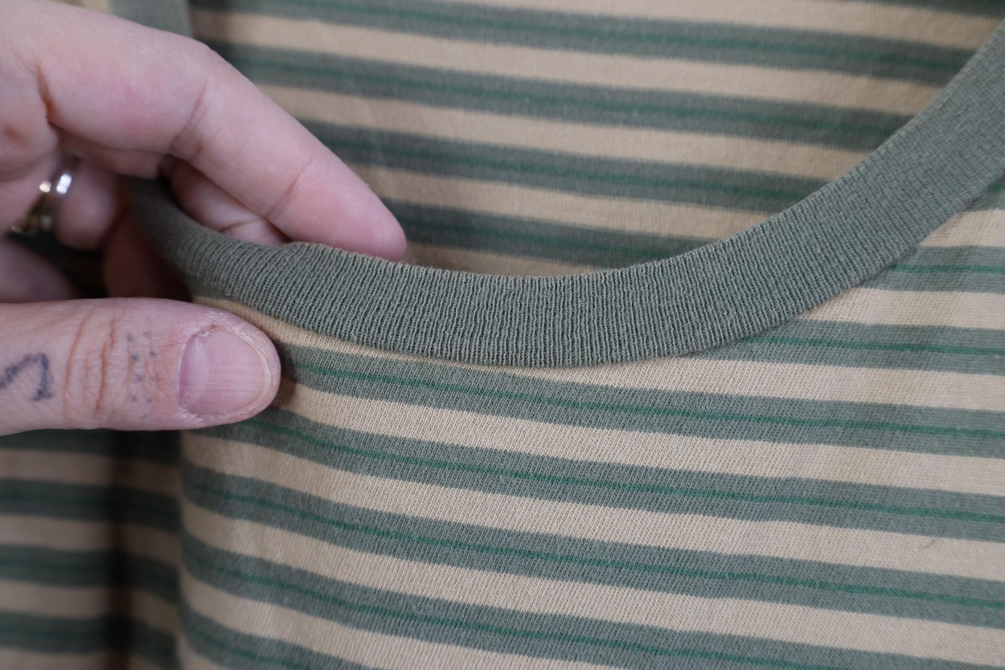 Polo Ralph Lauren Vintage 90s Ralph Lauren Tone Striped Short Sleeve T-Shirt Size US XL / EU 56 / 4 - 7 Thumbnail