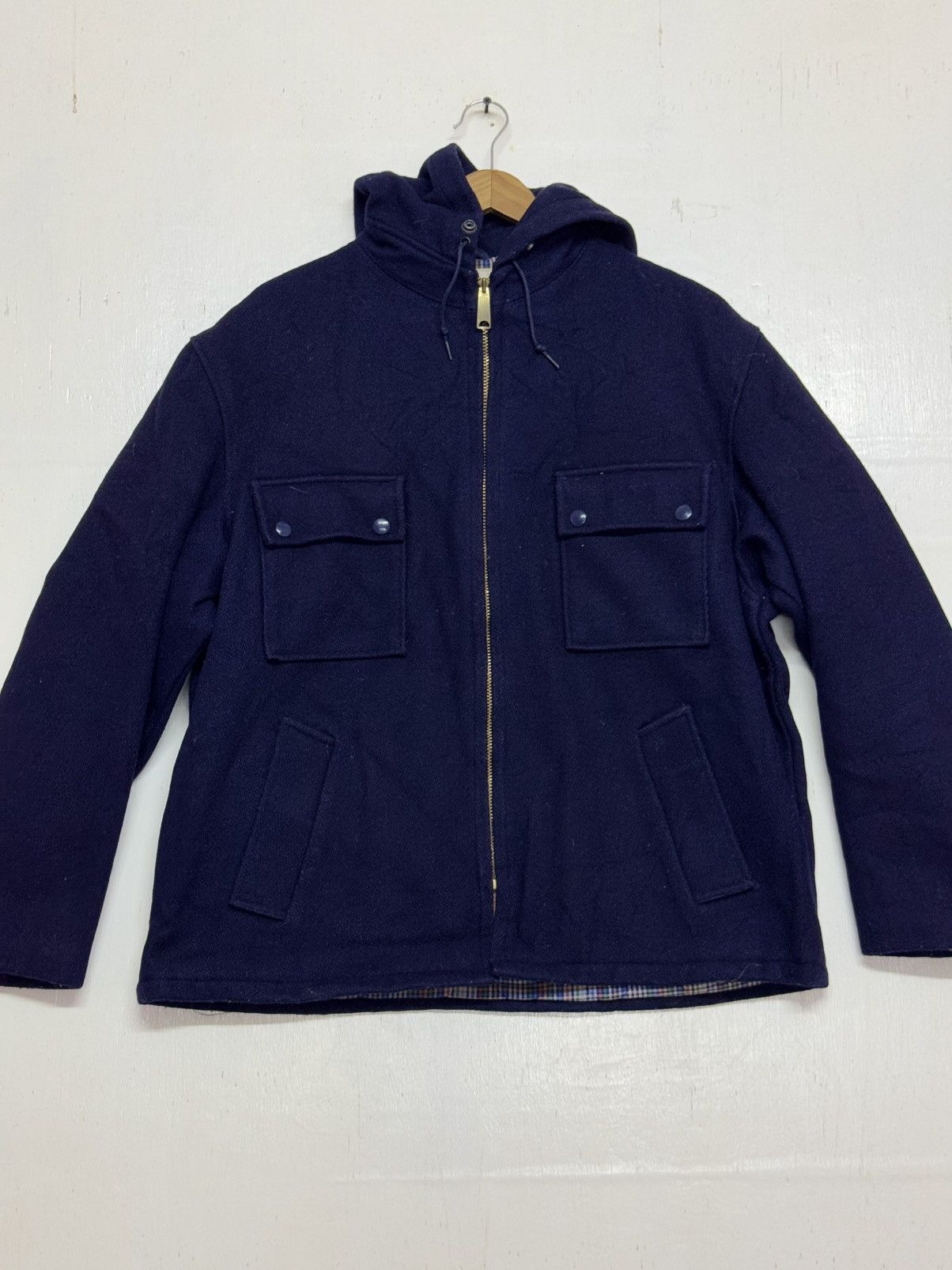 Vintage Vintage Fox Knapp Wool Jacket 50s Size US L / EU 52-54 / 3 - 16 Thumbnail