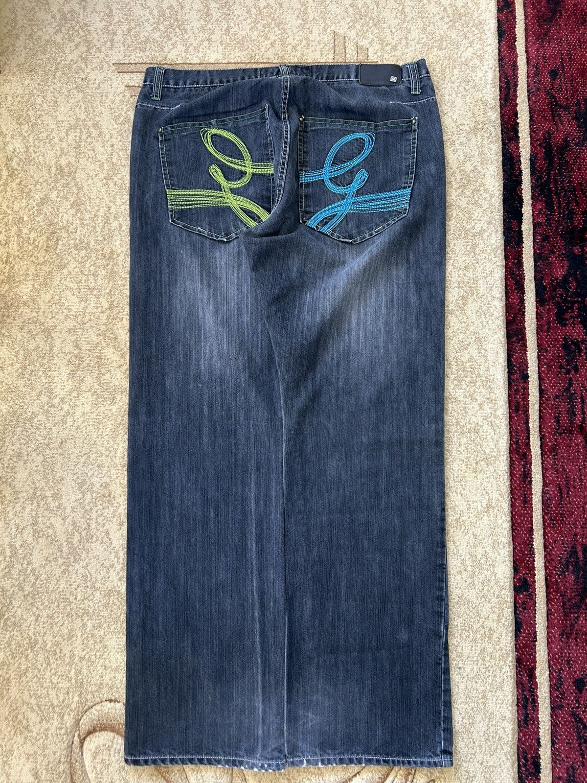 G-Unit Vintage 50 Cent G Unit Baggy Jeans Size US 38 / EU 54 - 2 Thumbnail