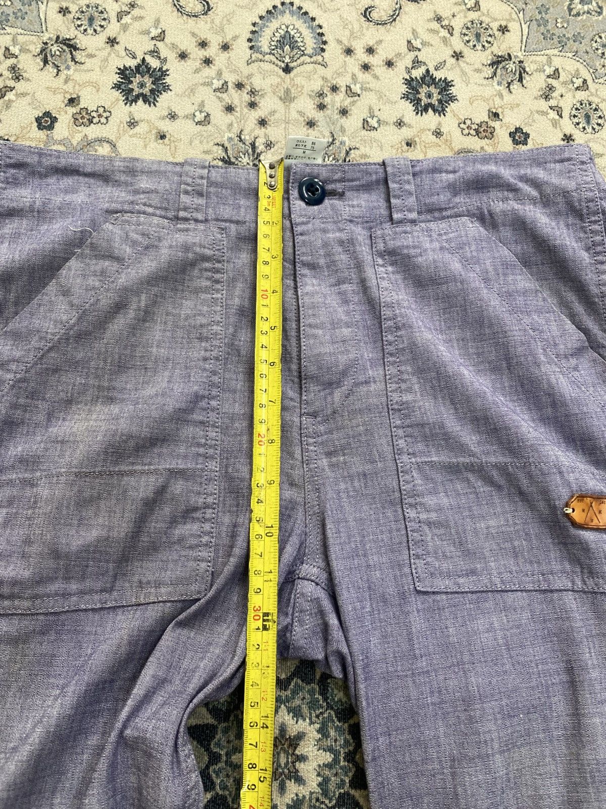 Japanese Brand HAKU JAPAN LINEN PANTS LGB HYSTERIC Size US 35 - 8 Thumbnail