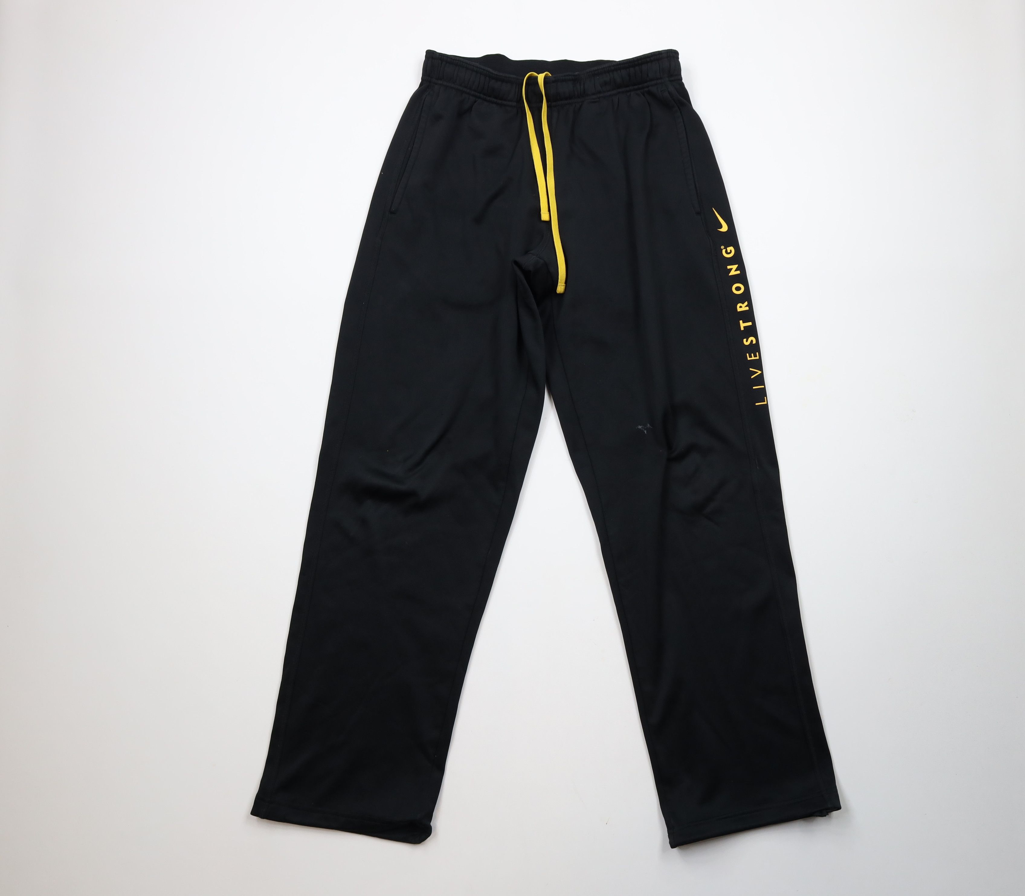 Nike × Vintage Vintage Nike Livestrong Armstrong Wide Leg Sweatpants Pants Size US 34 / EU 50 - 1 Thumbnail