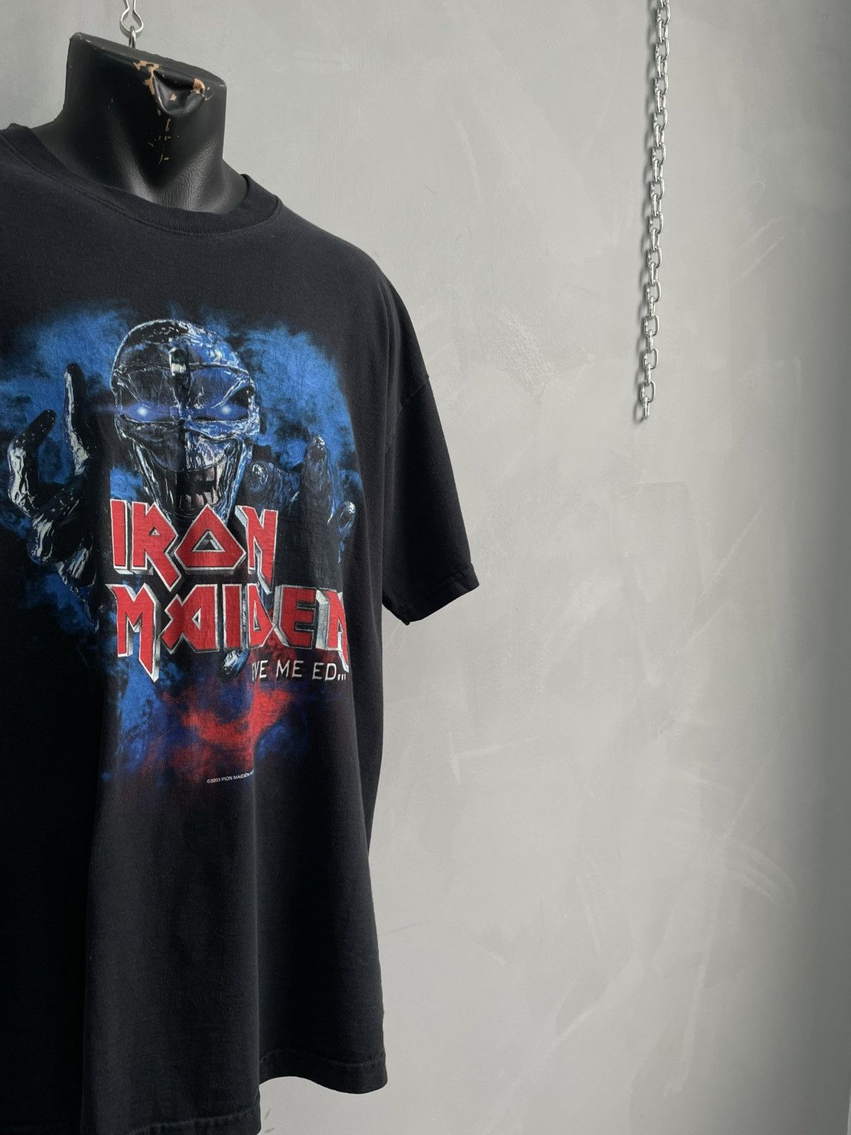 Iron Maiden Vintage 2003 Tour tee Iron Maiden t shirt Size US XL / EU 56 / 4 - 4 Thumbnail