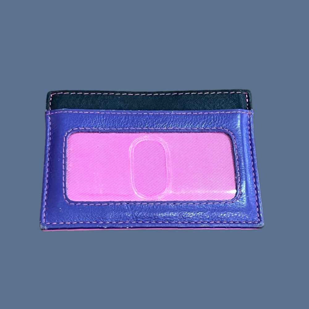 Vintage ili New York Card Holder Credit Wallet RFID Blocking Leather Pink XS Women Size ONE SIZE - 1 Thumbnail