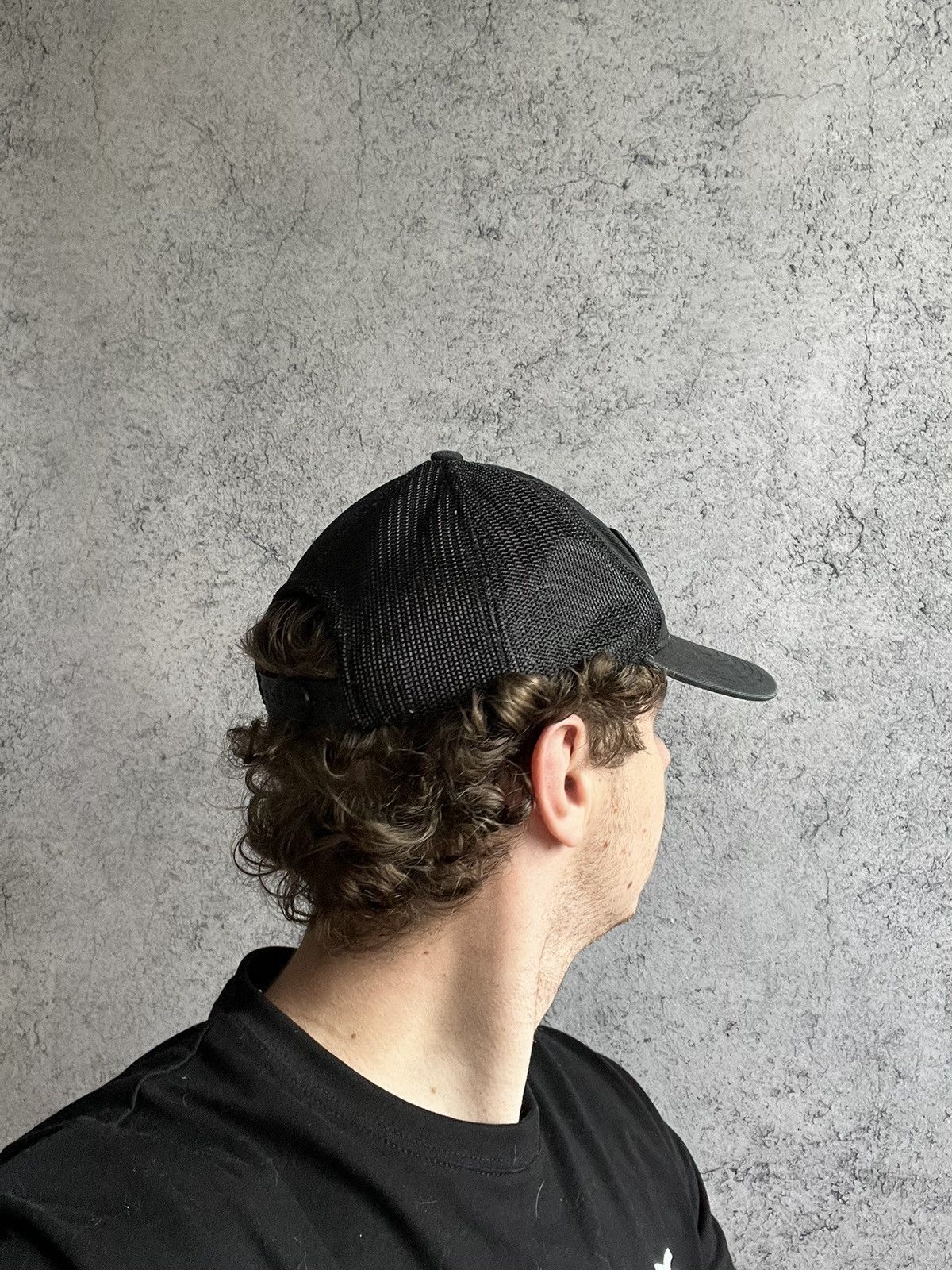 Oakley Oakley Men’s Trucker Cap Faded Hat Y2K Box Logo Size ONE SIZE - 5 Thumbnail