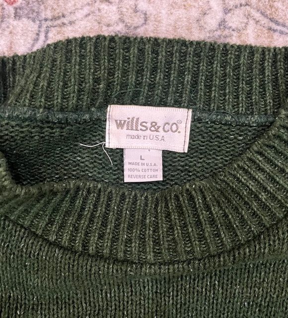 Vintage Vintage Made in USA Wills & Co. Crewneck Sweater (L) Size US L / EU 52-54 / 3 - 2 Thumbnail