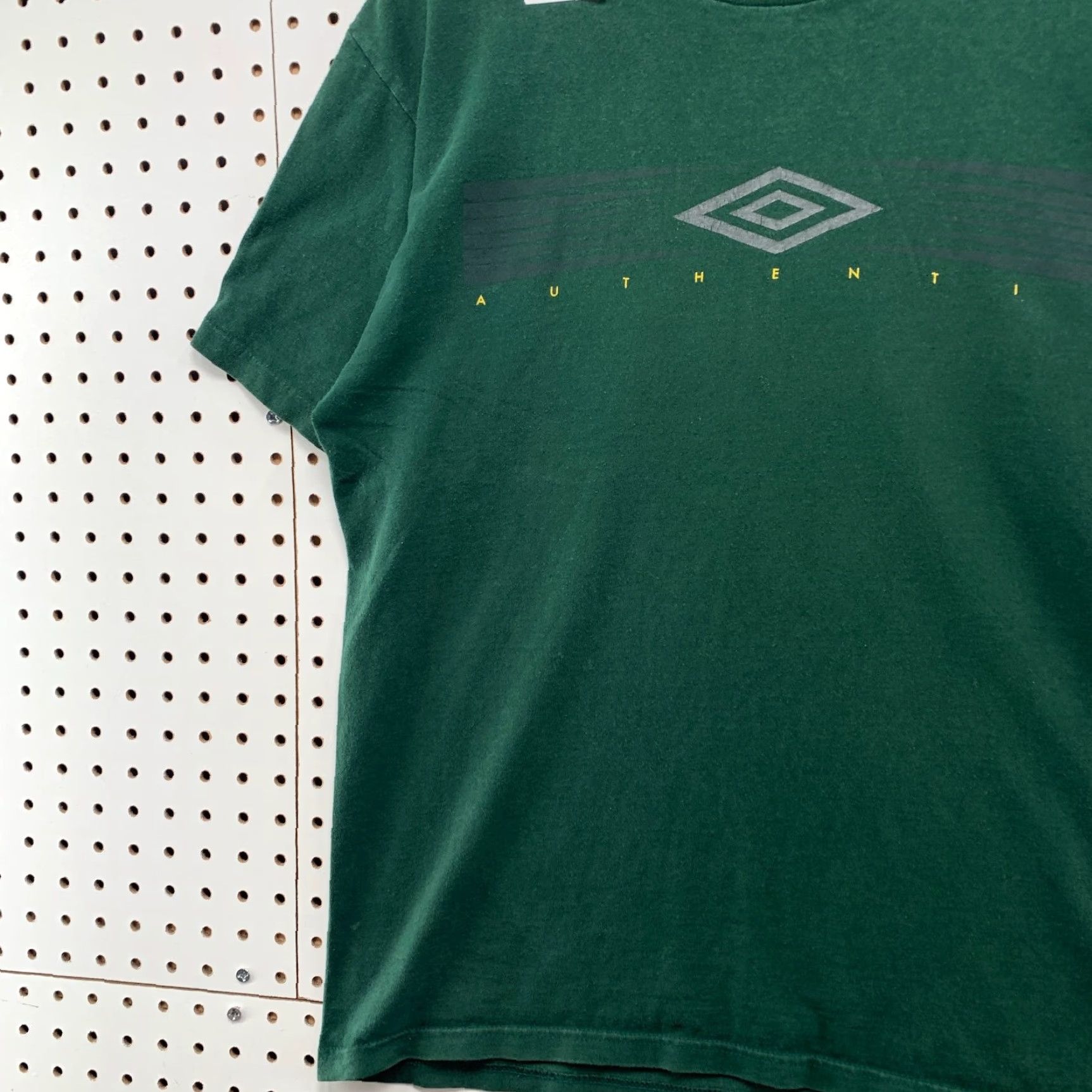 Umbro VINTAGE Umbro T-Shirt Mens Large Green 90s Single Stitch Made USA Shirt Mens Large Green 90s Umbro T Shirt Green 1990s United States Size US L / EU 52-54 / 3 - 5 Thumbnail