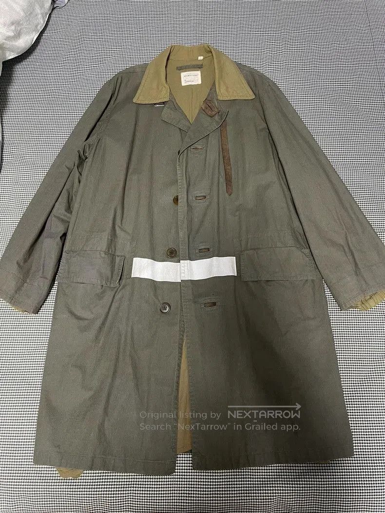 Helmut Lang Helmut Lang 1999 Green Coat Jacket. Size US S / EU 44-46 / 1 - 2 Thumbnail