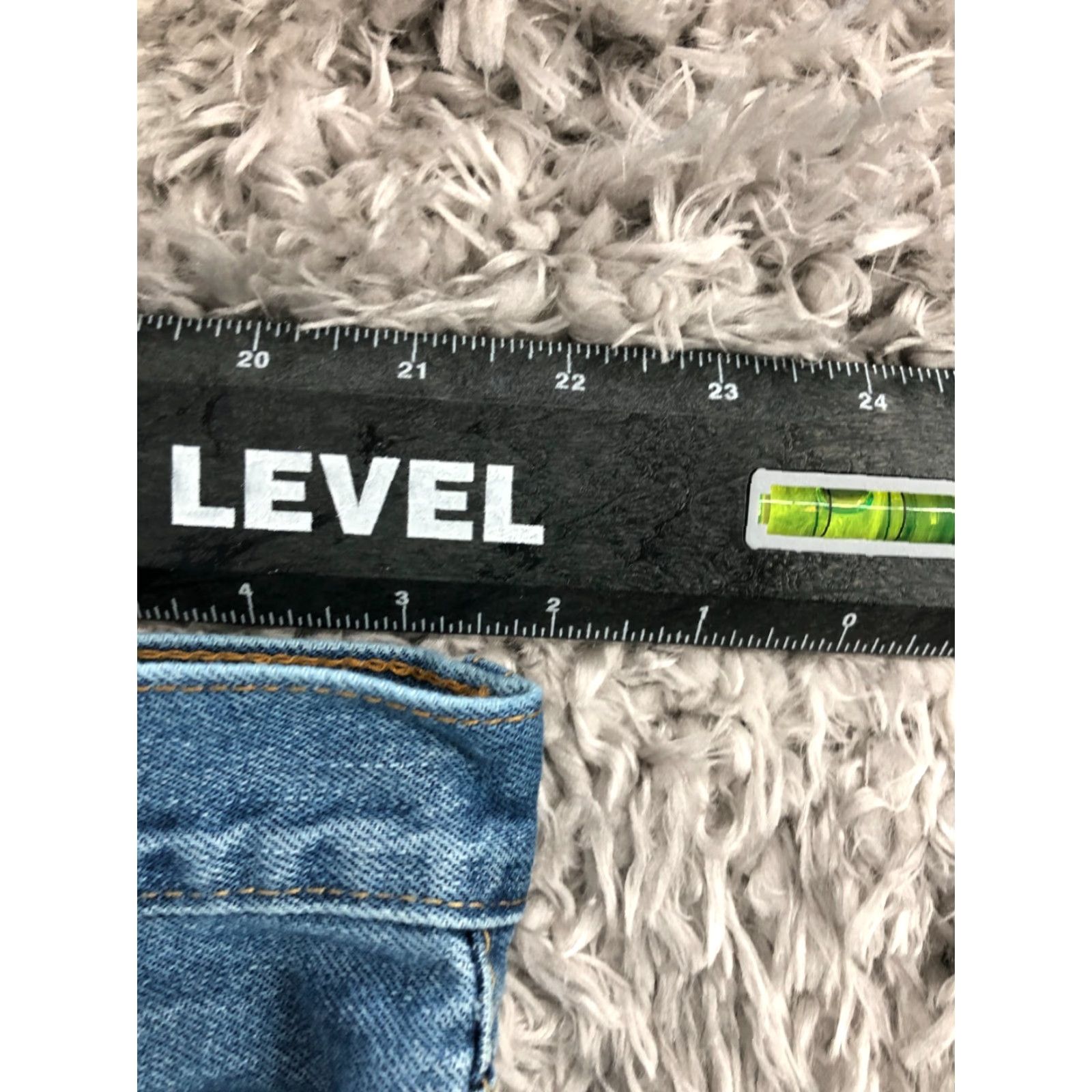 Levi's Levi's 505 Jeans Mens Regular Straight 42x32 Blue Mid Rise Denim 5-Pocket Belt Loops Cotton Blend 42 in Inseam 32in Vintage No Size US 42 / EU 58 - 2 Thumbnail