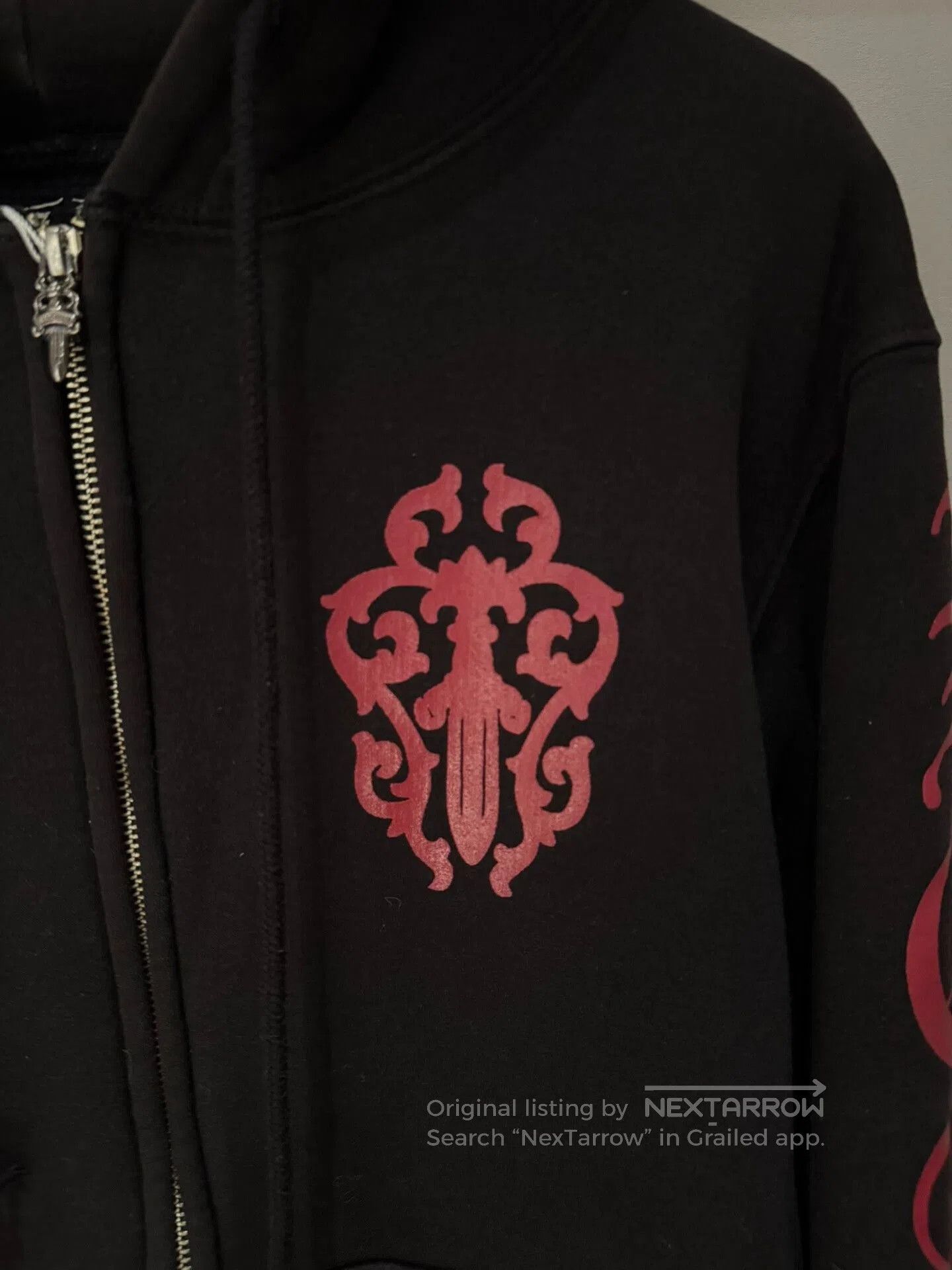 Chrome Hearts chrome hearts oversized red cross hoodie. Size US L / EU 52-54 / 3 - 3 Thumbnail