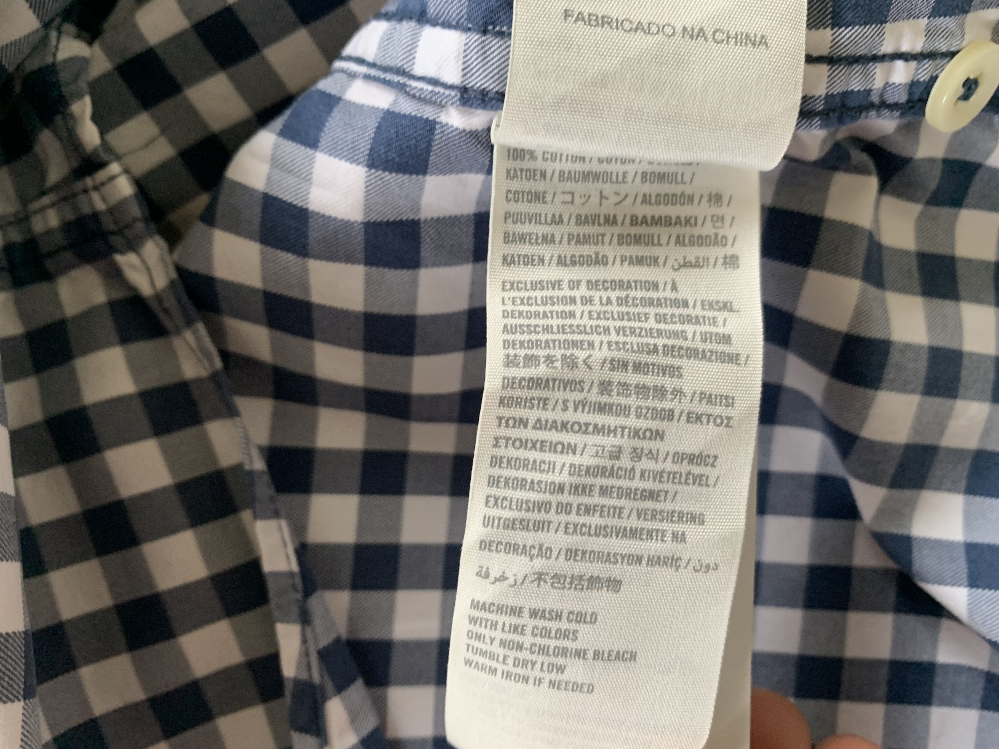 Abercrombie & Fitch Abercrombie & Fitch Muscle Plaid Long Sleeve Shirt Size US M / EU 48-50 / 2 - 7 Thumbnail