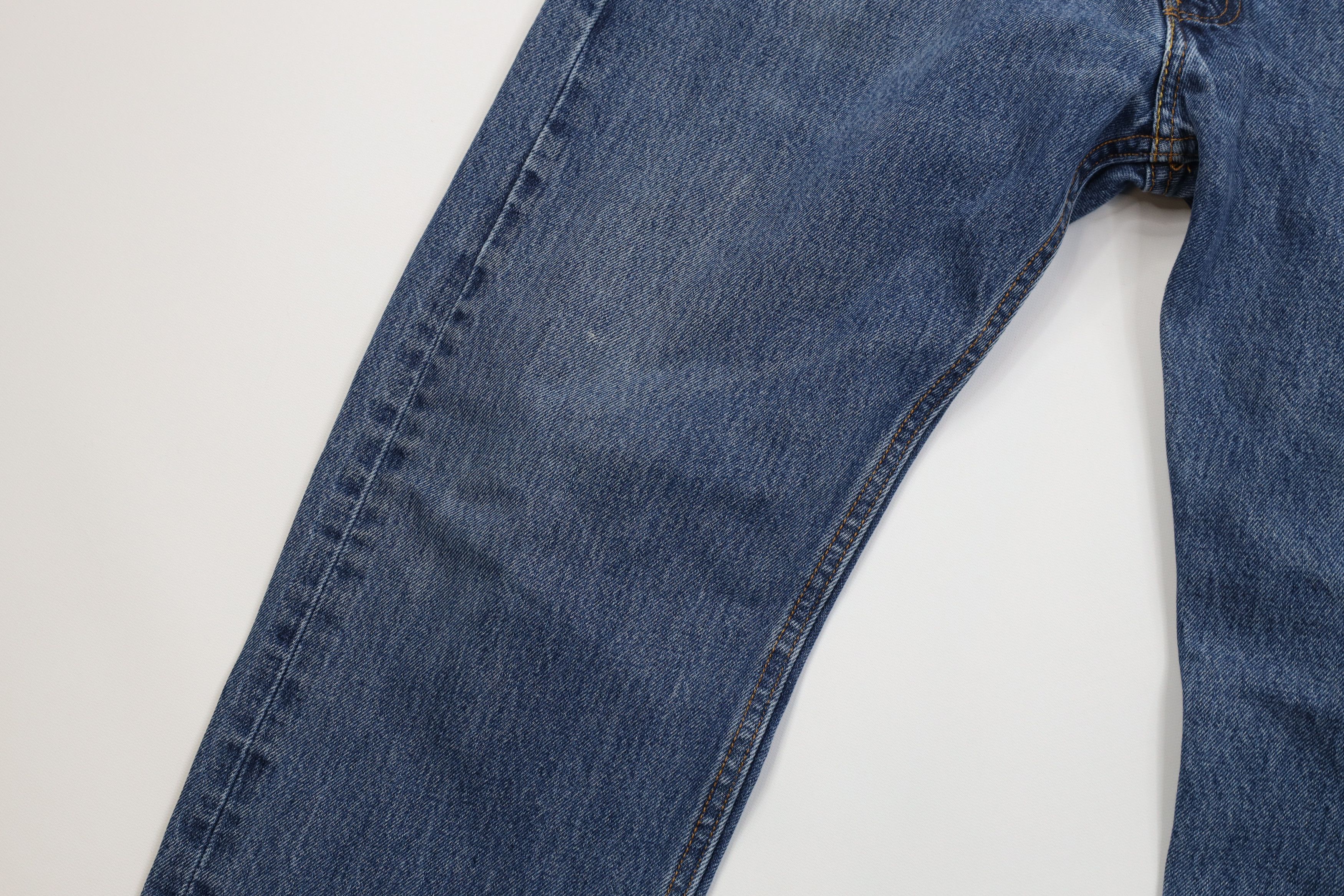 Levi's Vintage Y2K Levis 505 Regular Straight Leg Denim Jeans Size US 36 / EU 52 - 6 Thumbnail