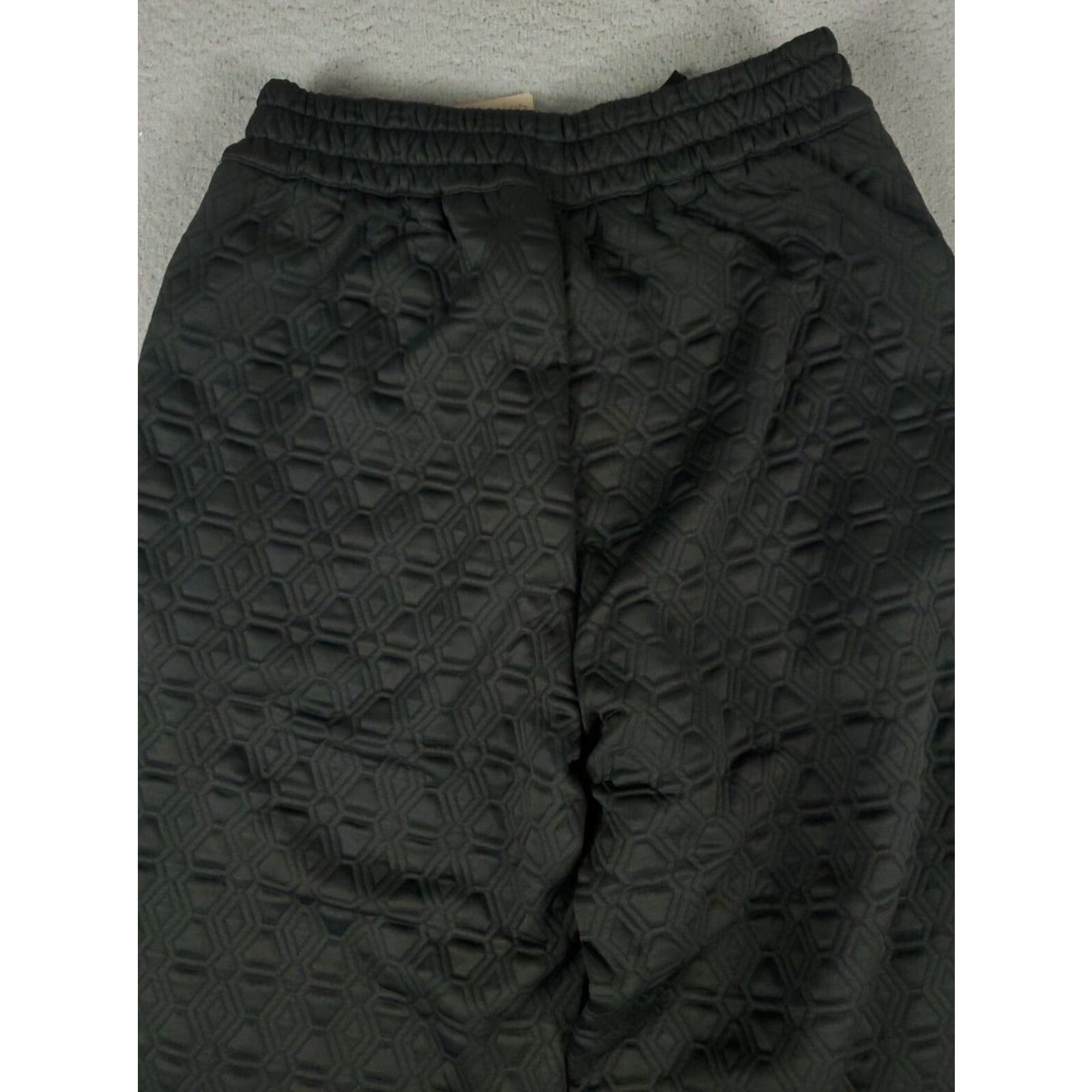 Puma PUMA Womens Medium Black Luxe Sport Wide Leg Sweatpants T7 Size 32" / US 10 / IT 46 - 6 Thumbnail