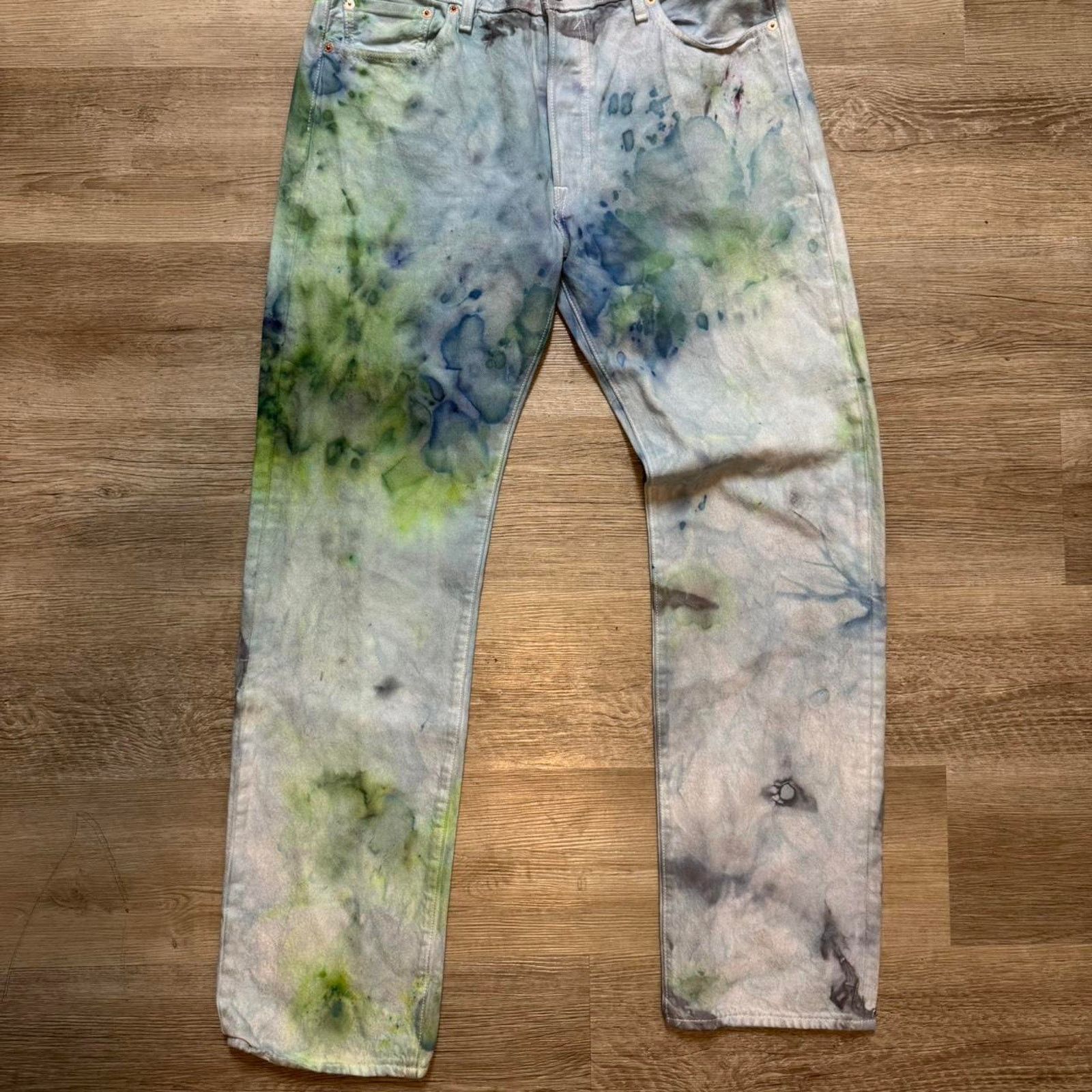 Levi's Levi’s 501 straight leg tie dye jeans rit collab Size US 36 / EU 52 - 1 Thumbnail