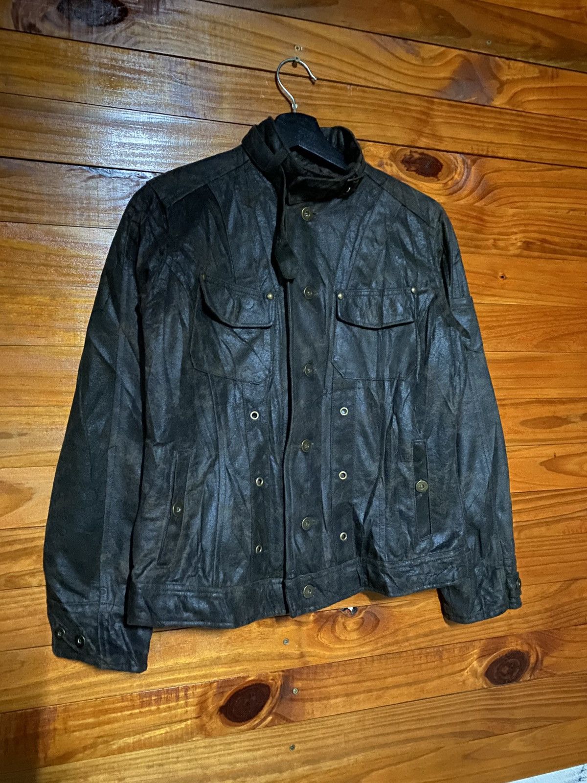 Japanese Brand Vintage Shijisakuhou Brown Quilted Field Jacket – Japanese Size US S / EU 44-46 / 1 - 5 Thumbnail