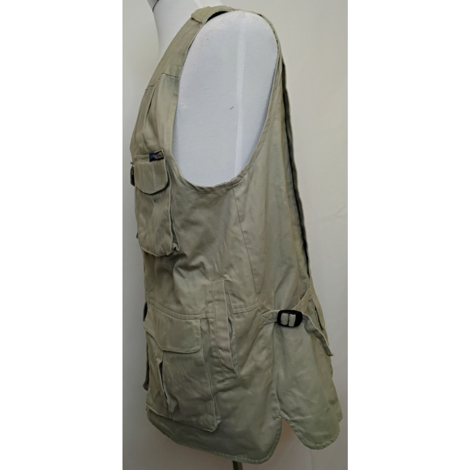 ExOfficio Ex Officio Cargo Utility Vest Men's L Khaki Hunting Fishing Size US L / EU 52-54 / 3 - 4 Thumbnail
