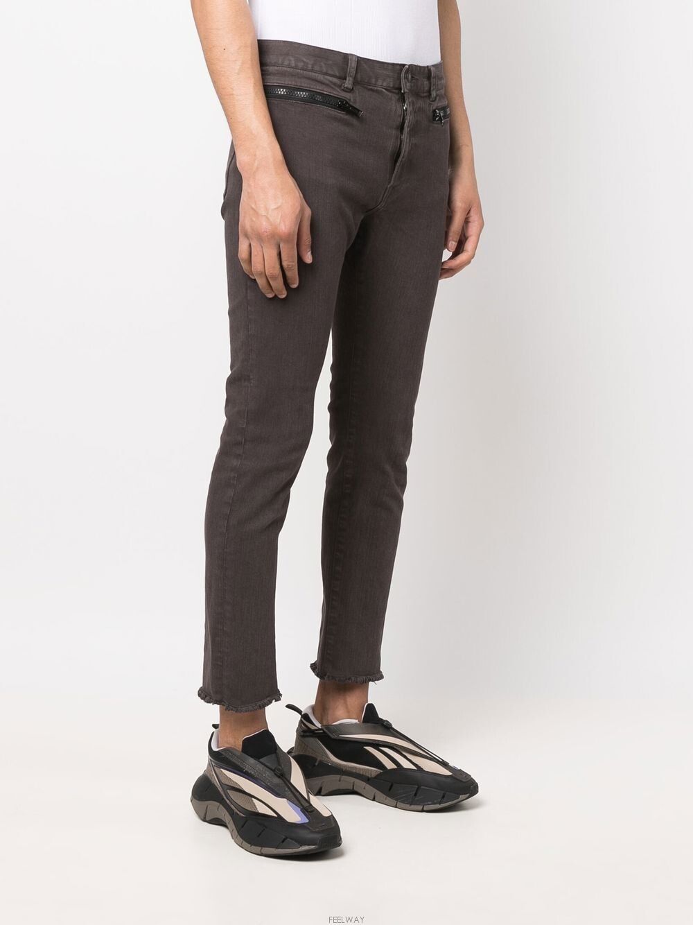 Undercover Undercover Charcoal Zip Denim Pants Size US 32 / EU 48 - 11 Thumbnail