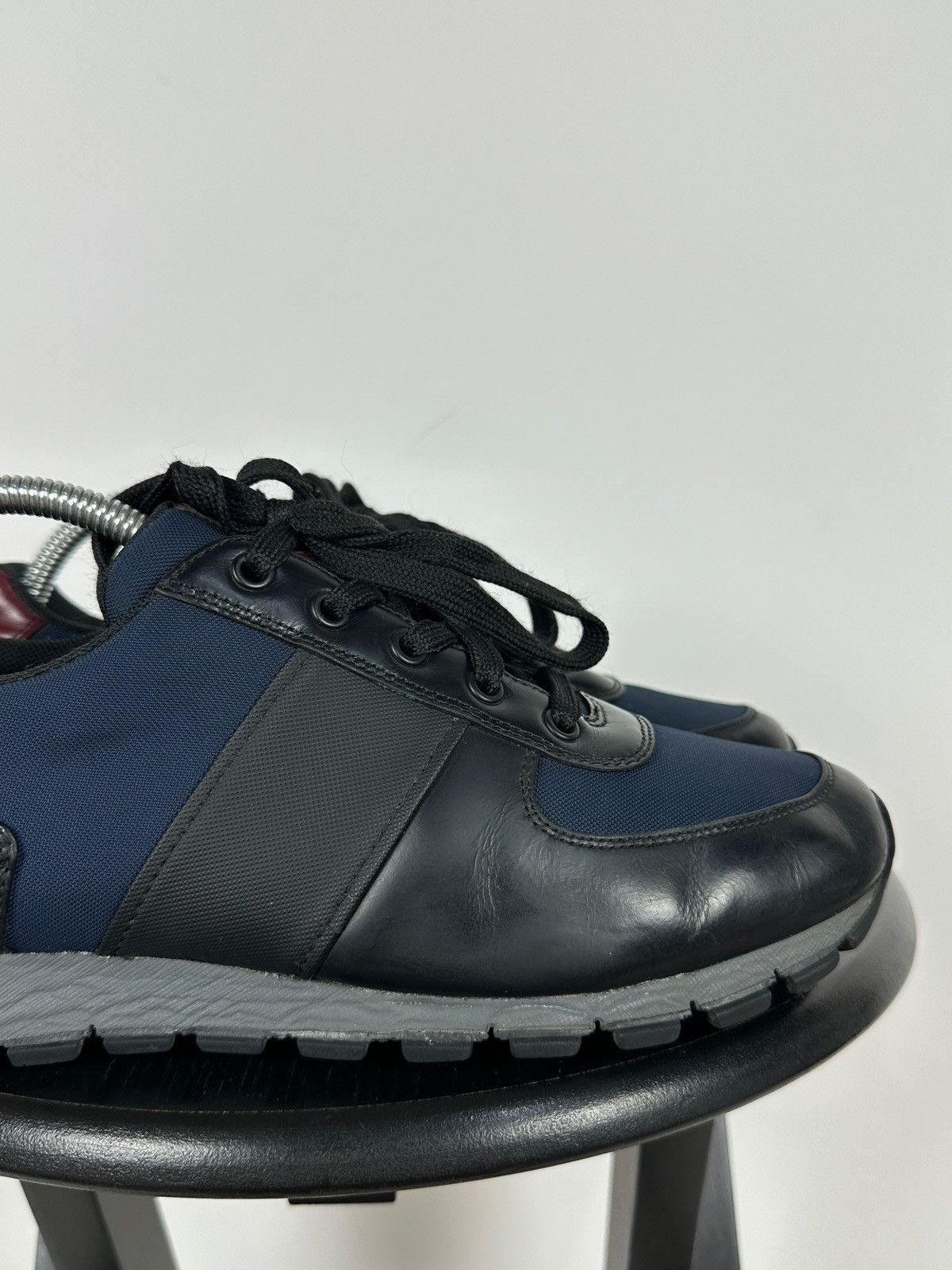 Prada Prada Matchrace Leather Sneakers Size US 7 / EU 40 - 15 Thumbnail