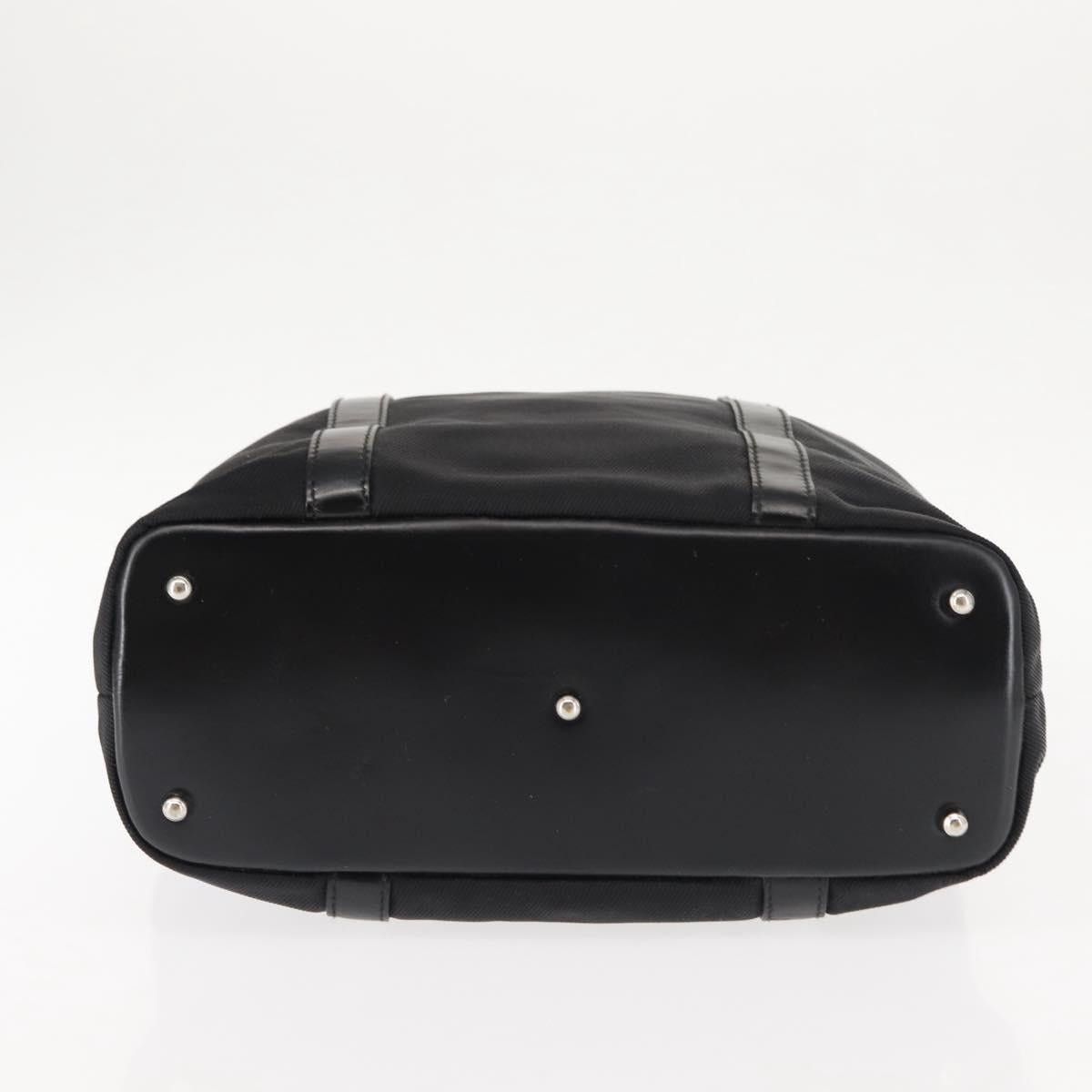 Gucci GUCCI Bamboo Hand Bag Nylon Black Size ONE SIZE - 9 Thumbnail