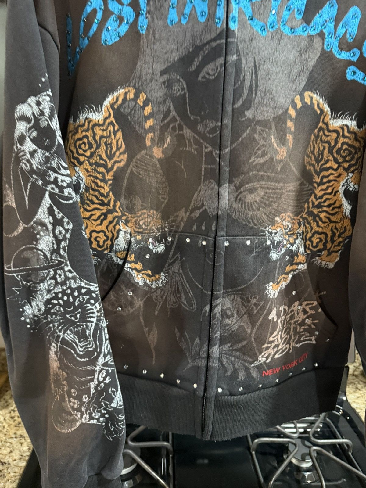 LOST INTRICACY Lost Intricacy Twin Tiger Zip Size Small Size US S / EU 44-46 / 1 - 4 Thumbnail
