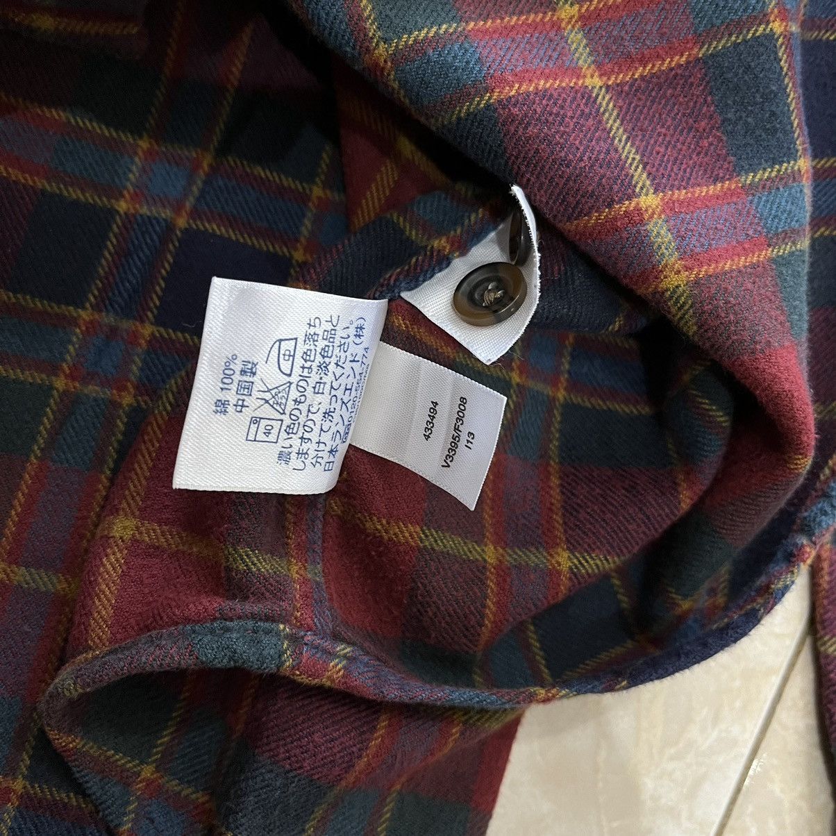 Flannel × Lands' End Land's End Men's Flannel Size US M / EU 48-50 / 2 - 4 Thumbnail