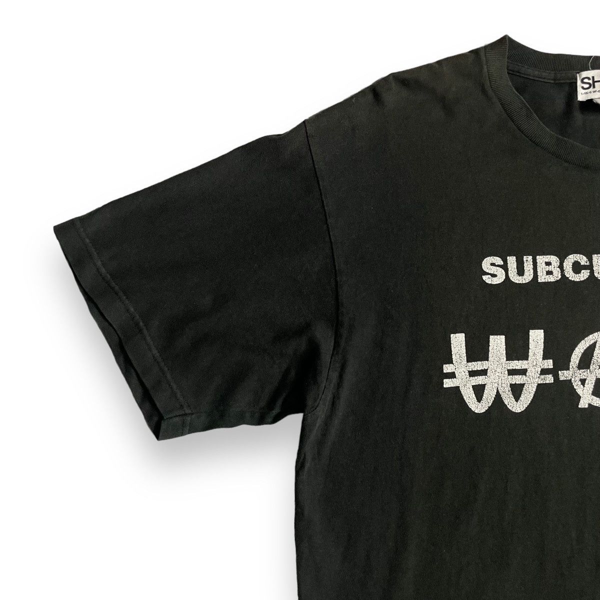 Seditionaries SHIT ORIGINAL SUBCULTURE IS WACK ANARCHY TSHIRT Size US XL / EU 56 / 4 - 5 Thumbnail