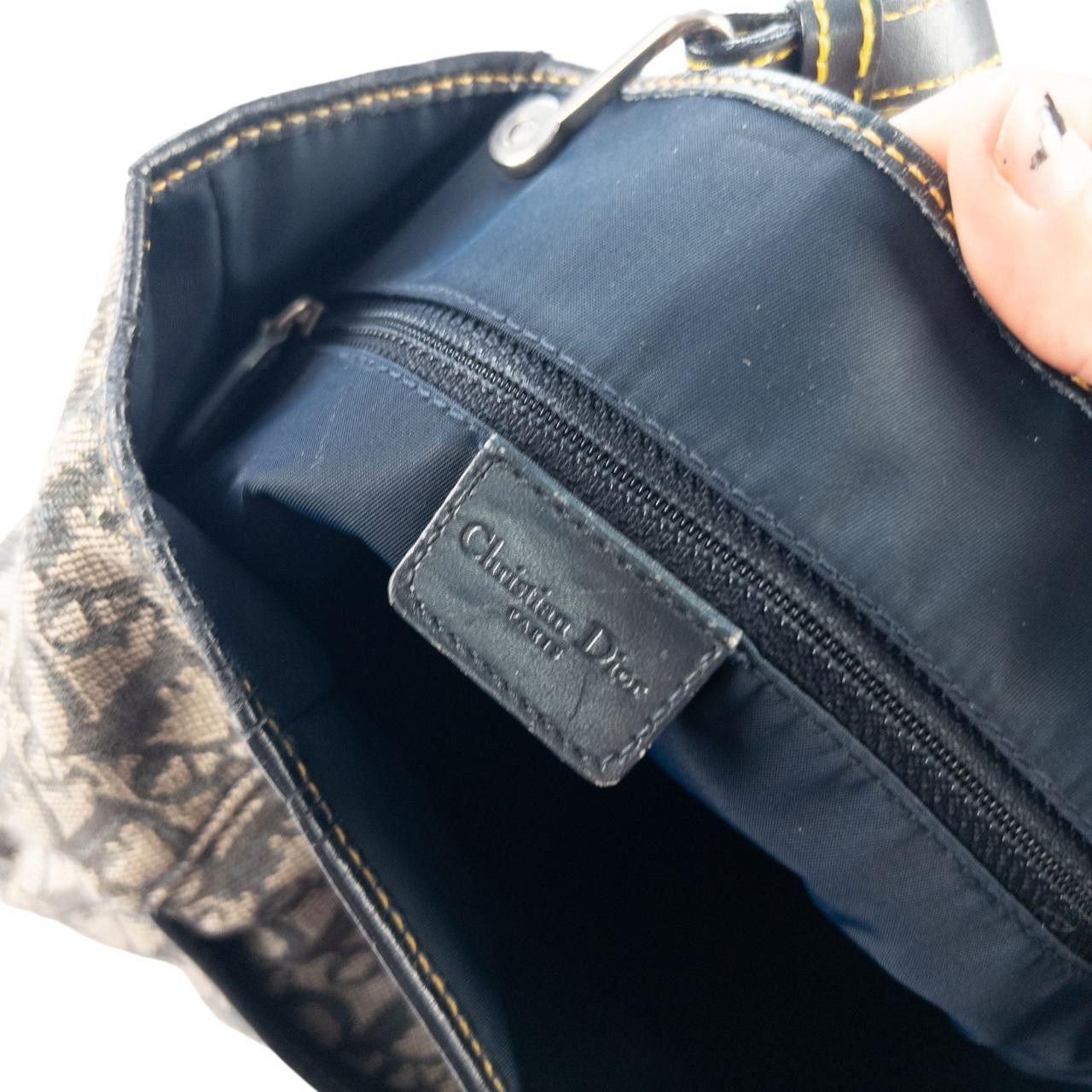 Dior Vintage Dior Monogram Handbag Size ONE SIZE - 4 Thumbnail
