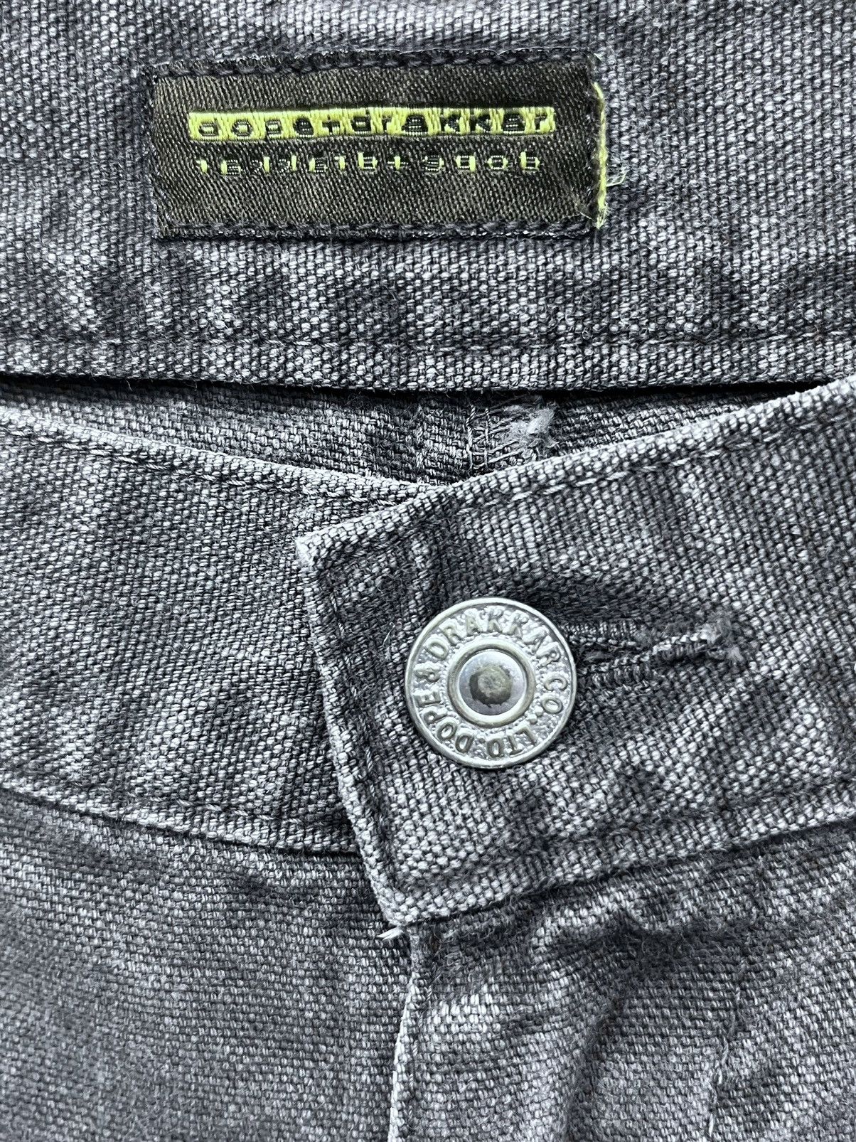 Seditionaries 🔥DOPE DRAKKAR Punk Long Zipper Multi Pocket Duck Canvas💥 Size US 32 / EU 48 - 16 Thumbnail