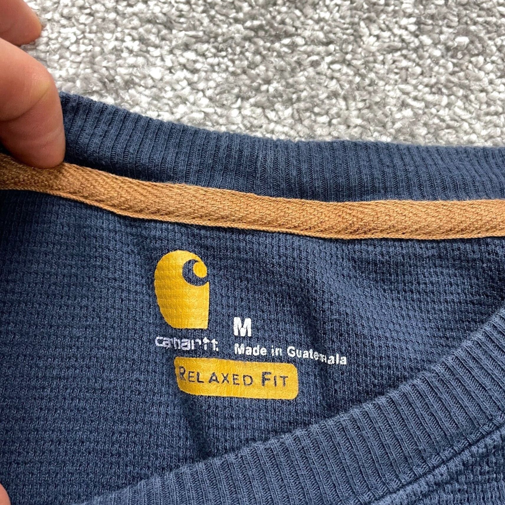 Carhartt Carhartt Sweatshirt Women M Blue Cotton Crew Neck Pullover All Seasons Breathable Lightweight Logo Outdoor Casual Womens Size M / US 6-8 / IT 42-44 - 3 Thumbnail