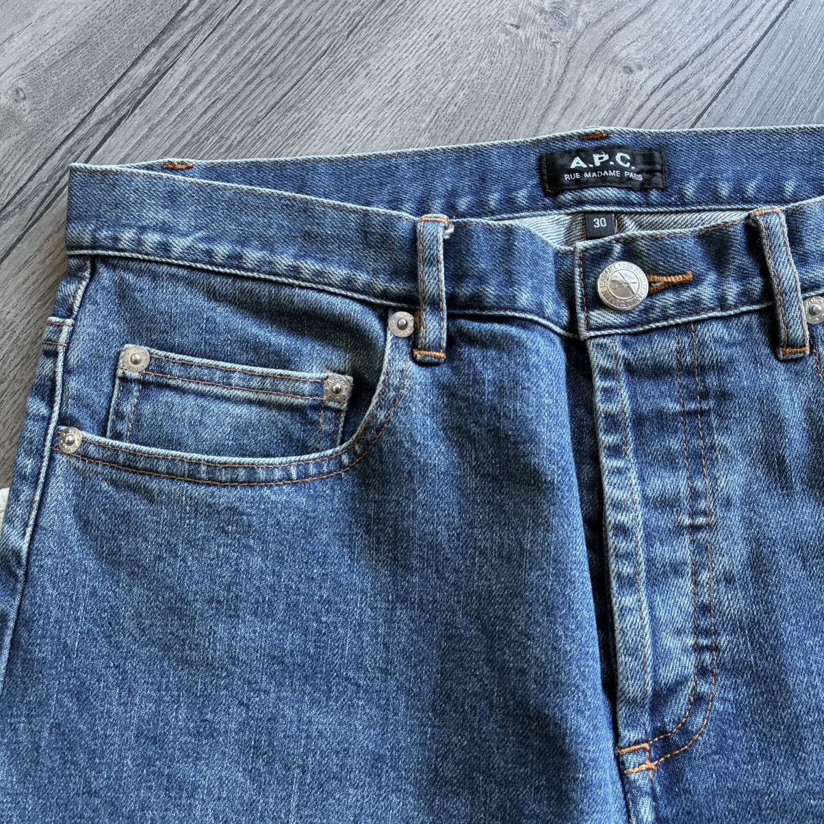 A.P.C. A.P.C. Stonewashed Japanese Denim Blue Jeans Size US 30 / EU 46 - 2 Thumbnail