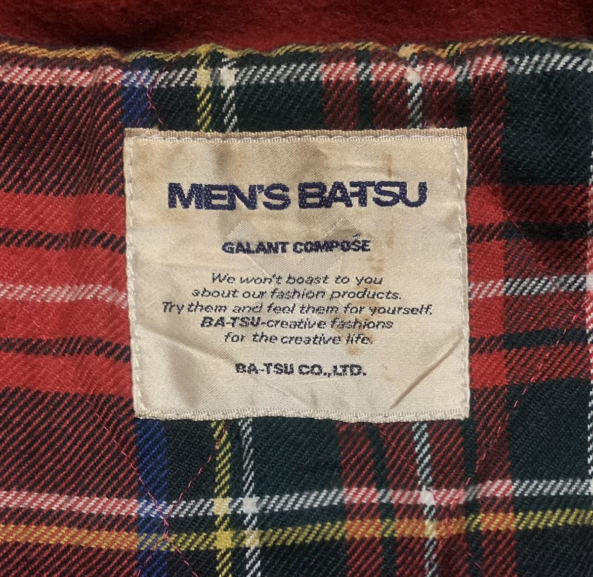 Japanese Brand Vintage Men’s Ba-Tsu Wool Hoodie Jacket Size US XL / EU 56 / 4 - 5 Thumbnail