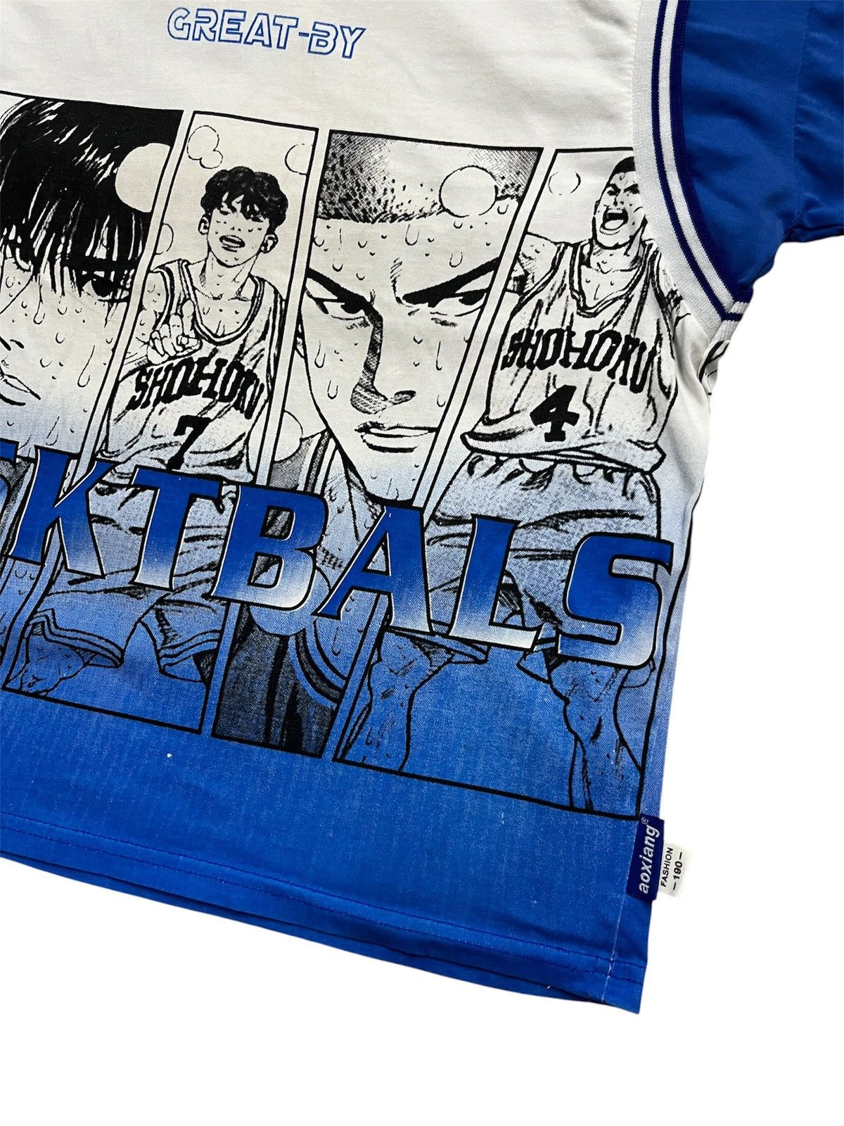 Anime Slam Dunk Anime Manga T-Shirt Size US S / EU 44-46 / 1 - 5 Thumbnail