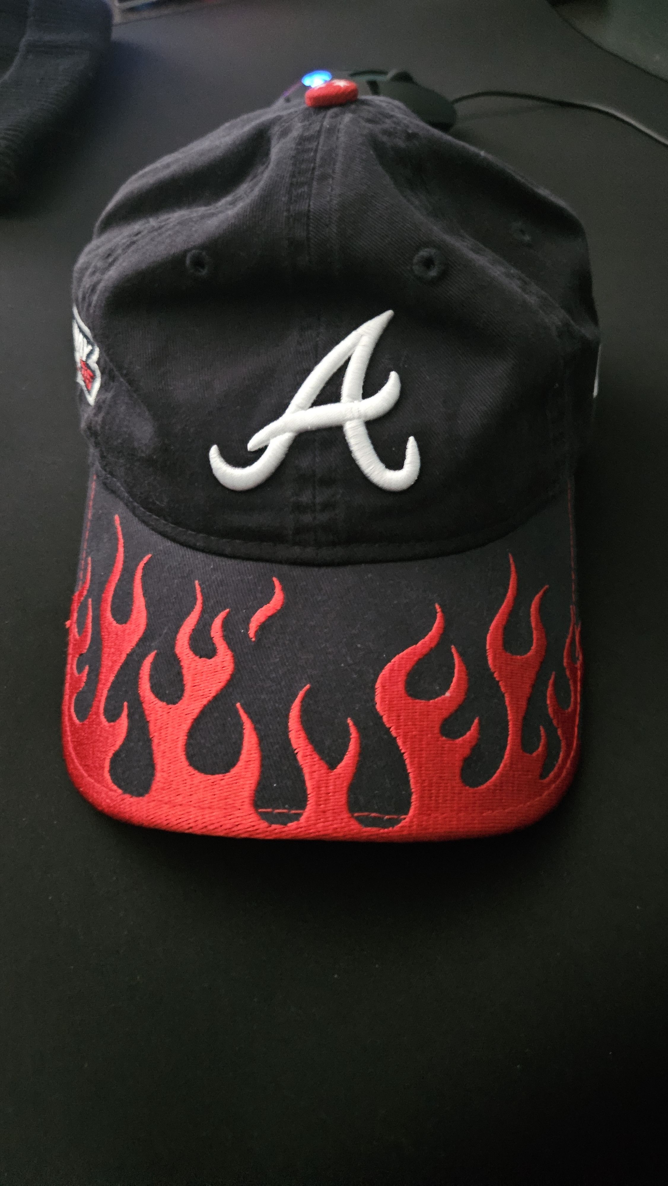 New Era 9twenty New Era Atlanta Braves Speedway hat Size ONE SIZE - 1 Thumbnail