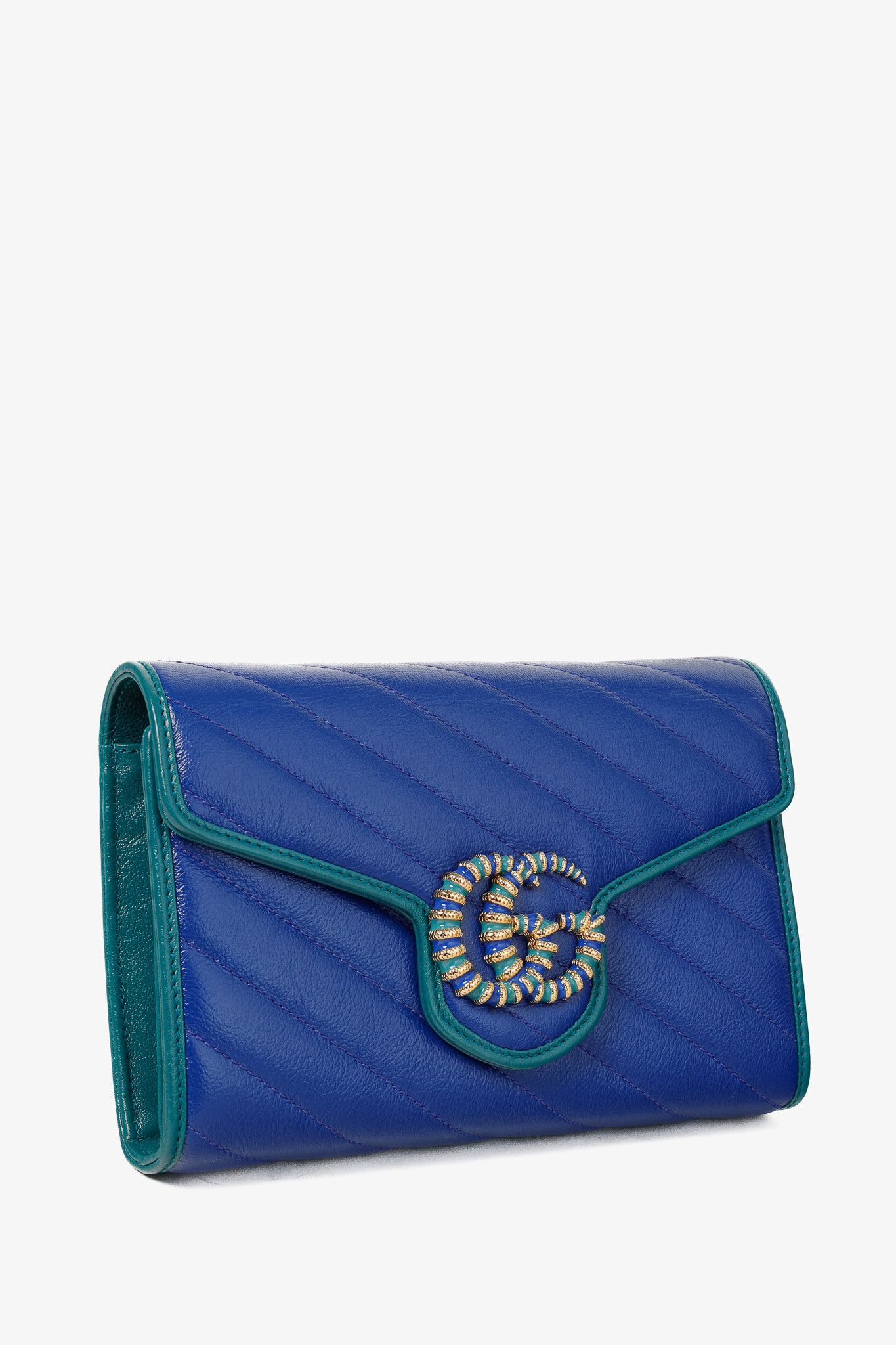 Gucci Torchon GG Marmont Imperial Matelasse Shoulder Bag