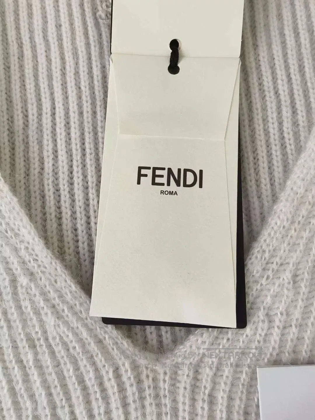 Fendi fendi ivory cashmere knit dress. Size S / US 4 / IT 40 - 4 Thumbnail